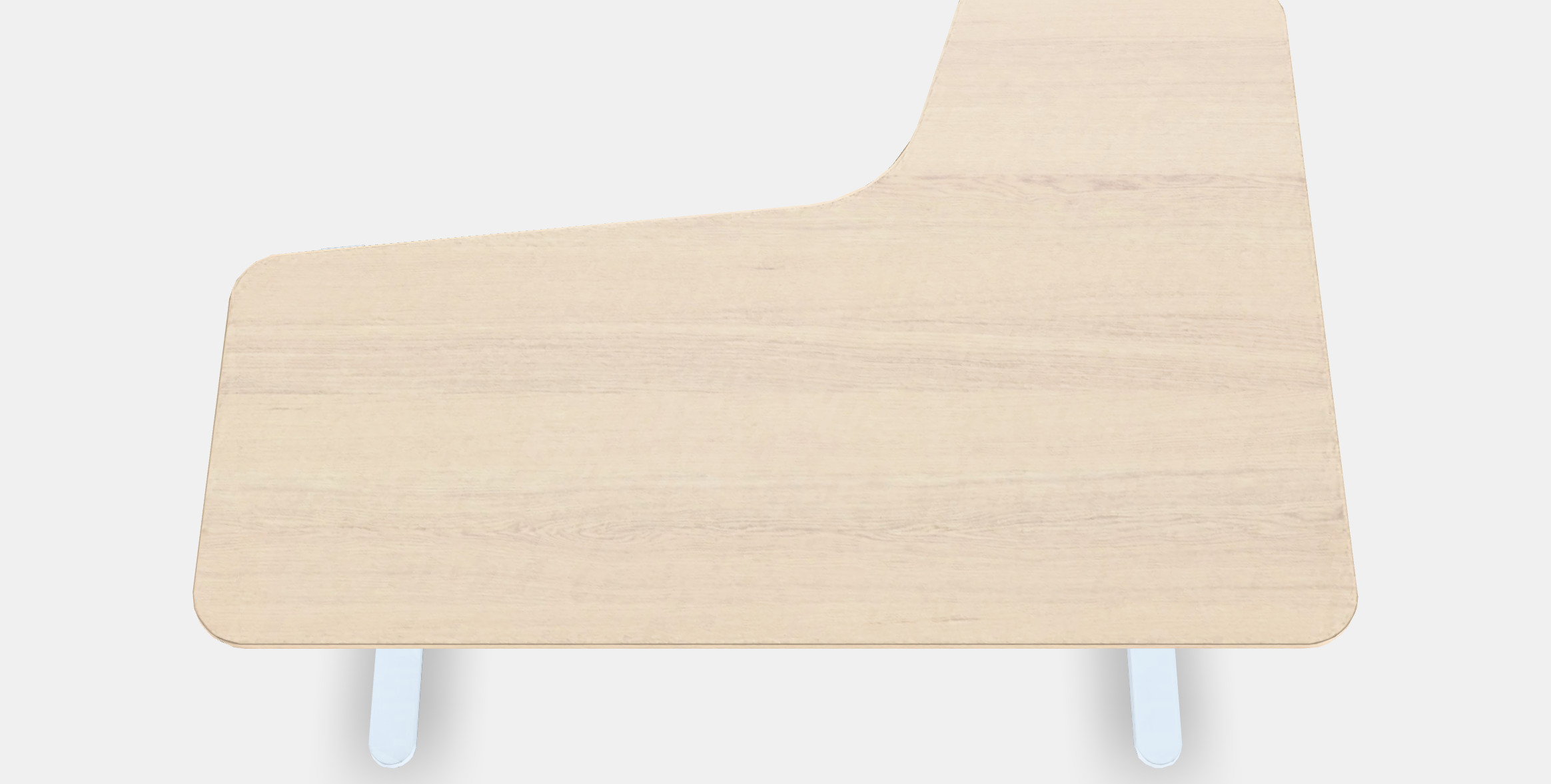 BEKANT Corner desk left sit-stand Low-poly 3D model_10