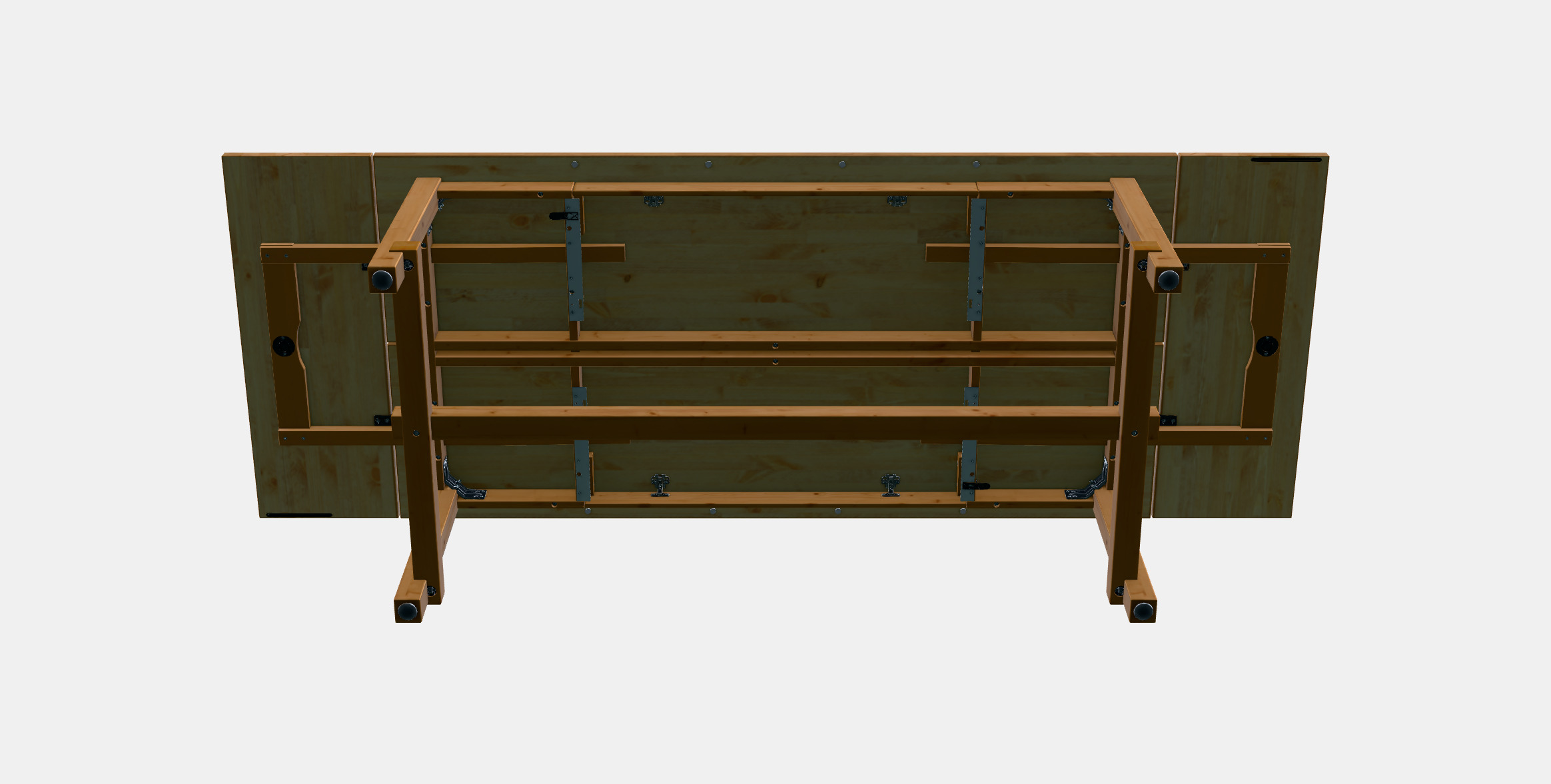 NORDVIKEN Extendable table 4 3D model_10