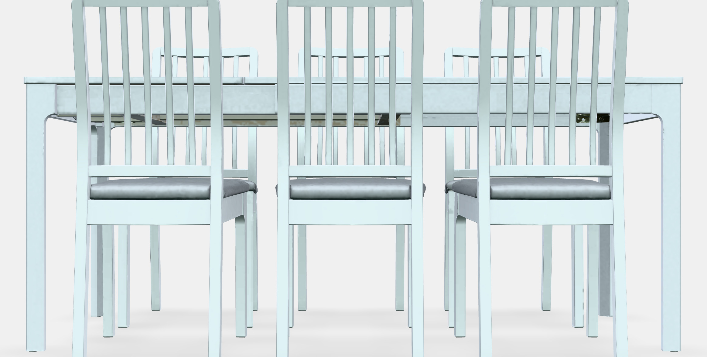 EKEDALEN - EKEDALEN Table and 6 chairs 3D model_16