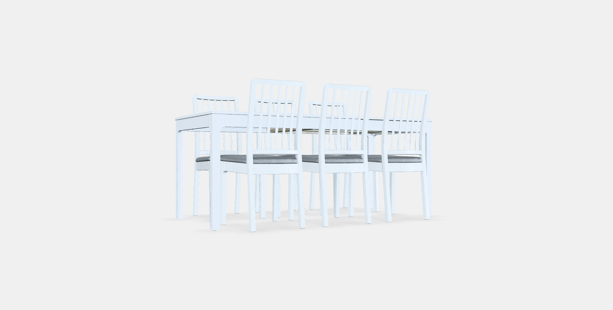 EKEDALEN - EKEDALEN Table and 6 chairs 3D model_14