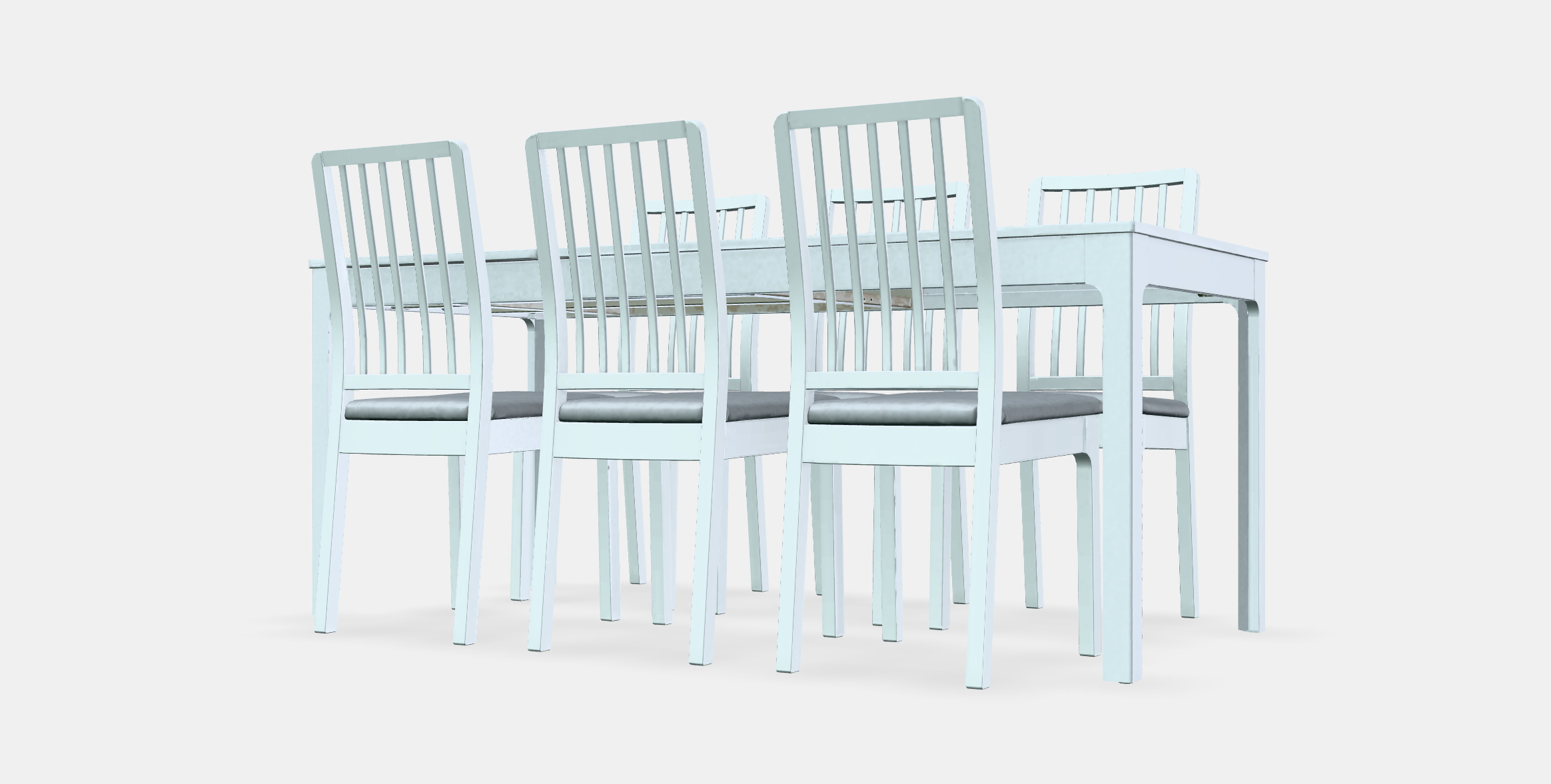 EKEDALEN - EKEDALEN Table and 6 chairs 3D model_12