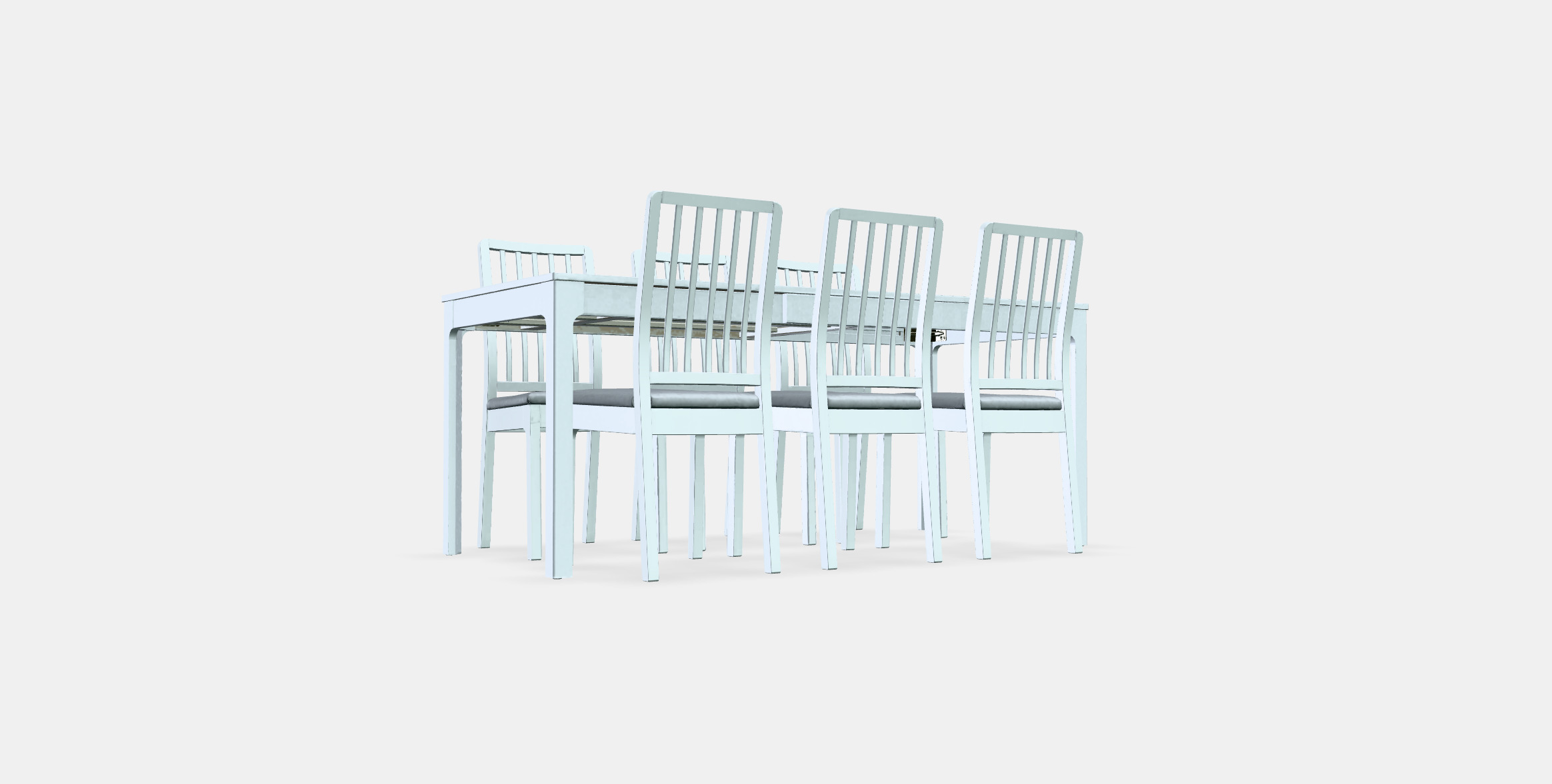 EKEDALEN - EKEDALEN Table and 6 chairs 3D model_3