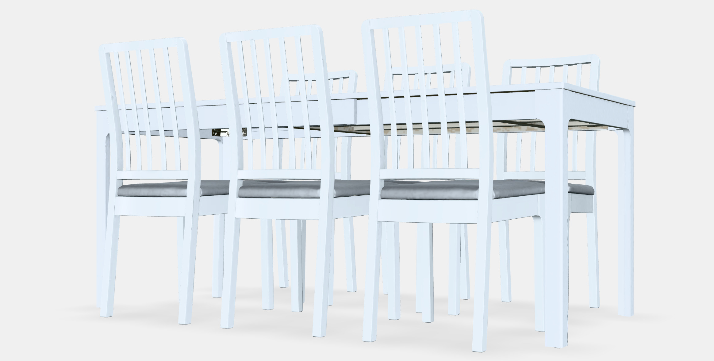 EKEDALEN - EKEDALEN Table and 6 chairs 3D model_7