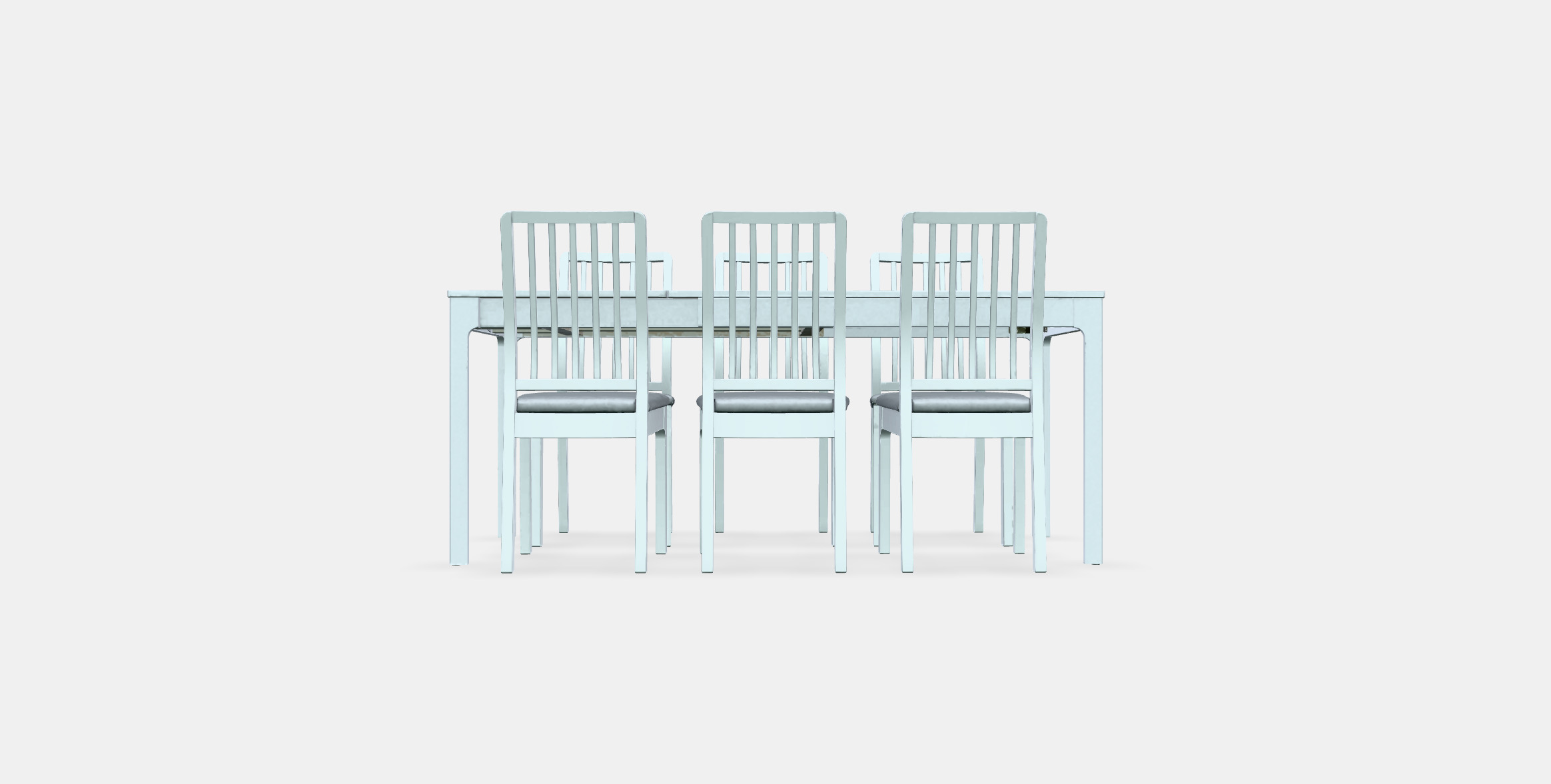 EKEDALEN - EKEDALEN Table and 6 chairs 3D model_8