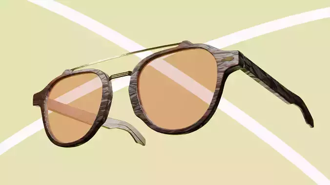 Cooling Glasses 3D model 