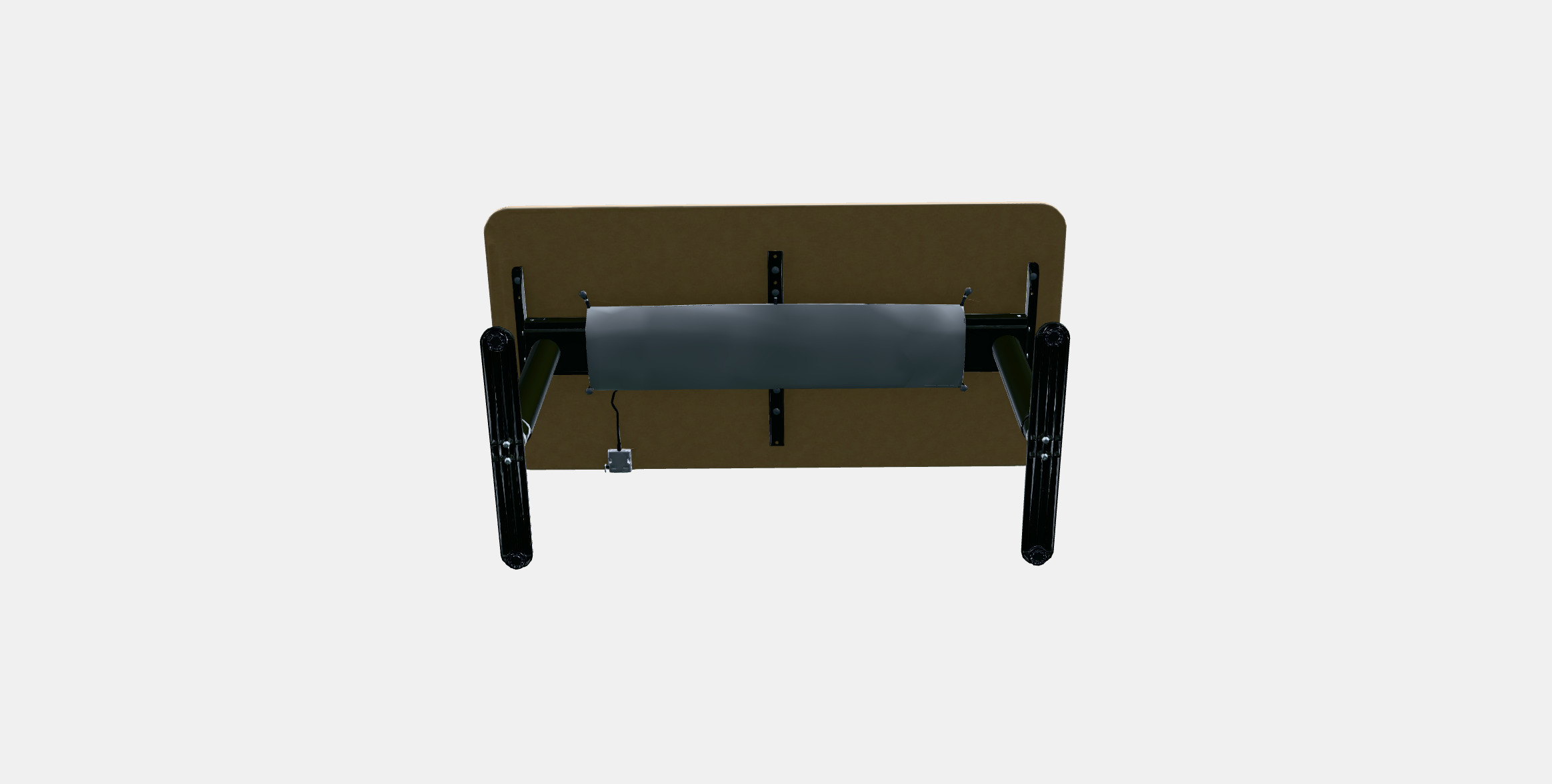 BEKANT Desk sit-stand 5 Low-poly 3D model_6