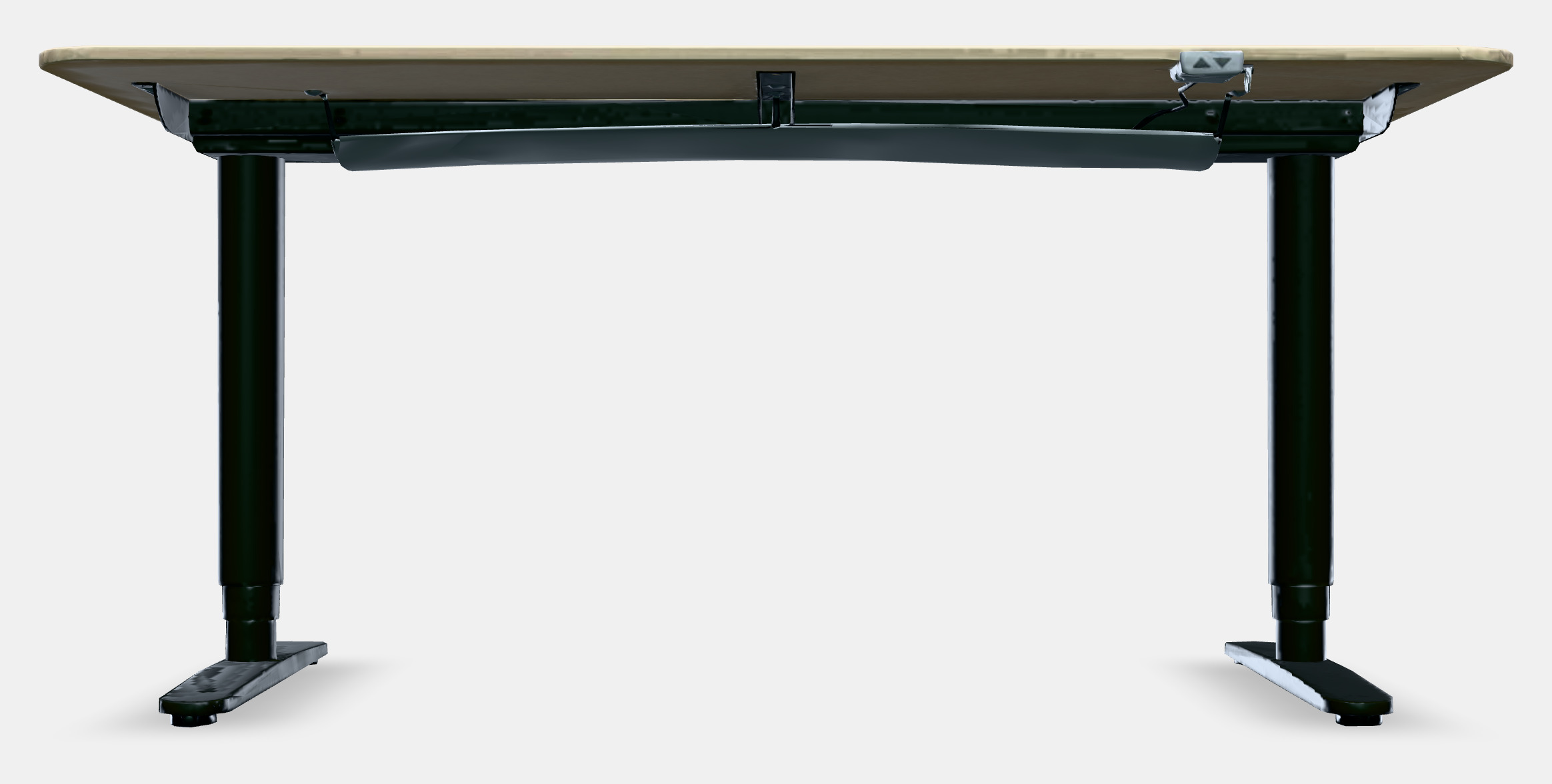 BEKANT Desk sit-stand 5 Low-poly 3D model_11