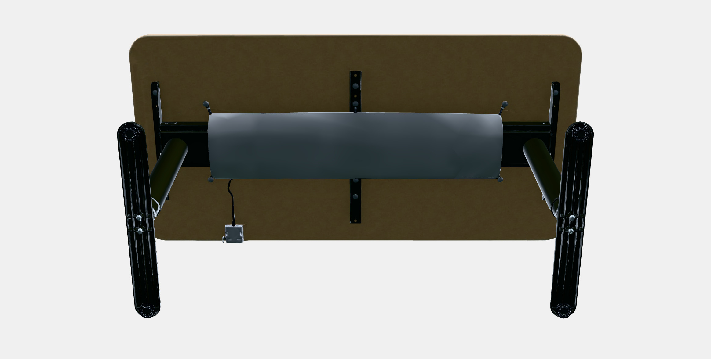 BEKANT Desk sit-stand 5 Low-poly 3D model_7