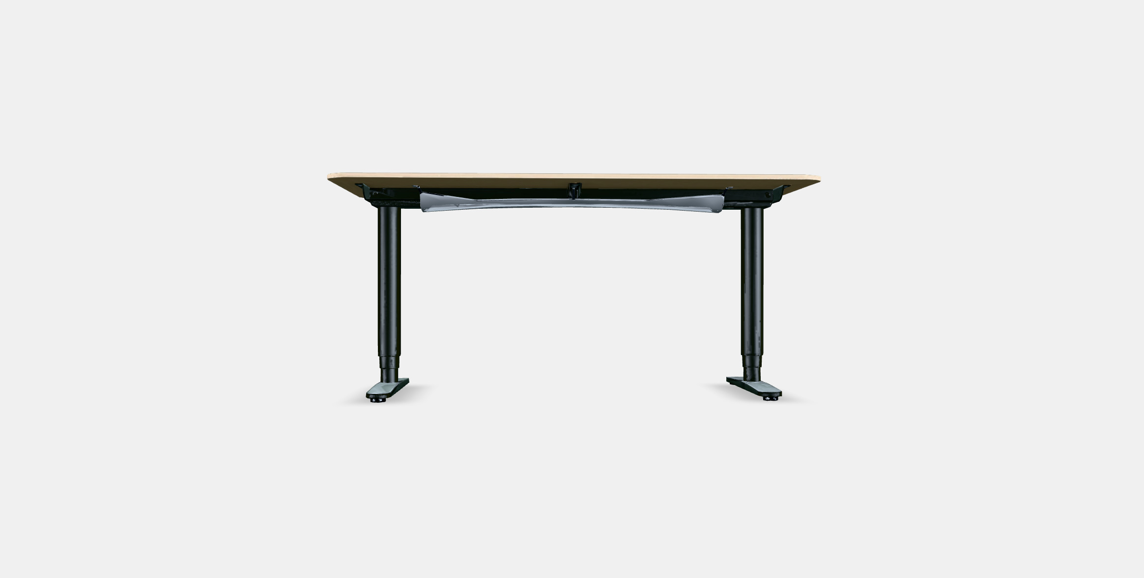 BEKANT Desk sit-stand 5 Low-poly 3D model_14