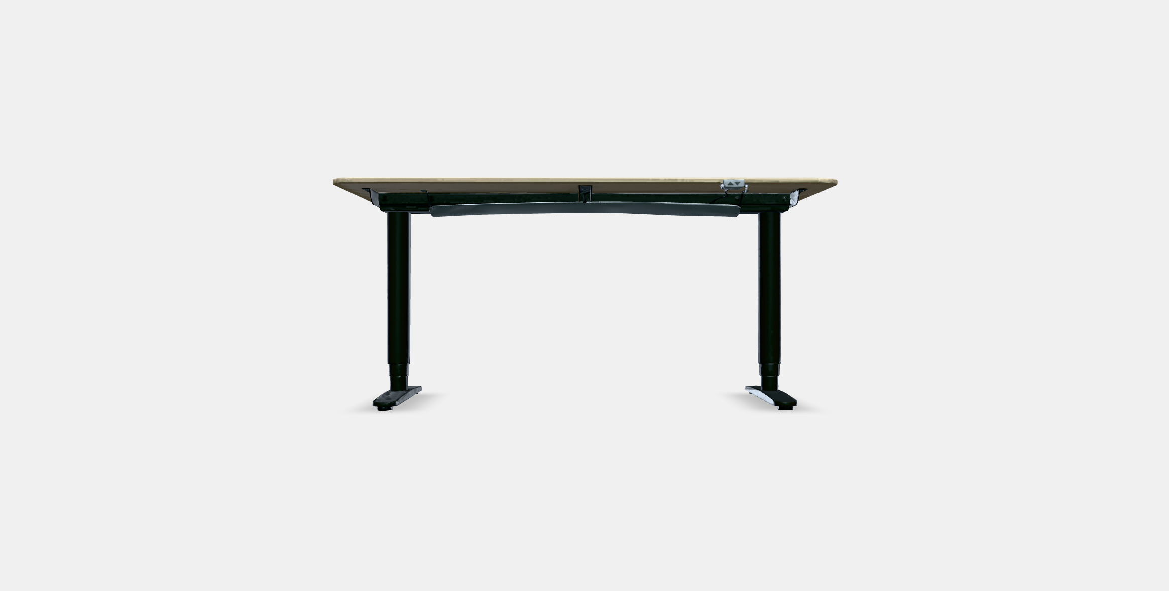 BEKANT Desk sit-stand 5 Low-poly 3D model_10