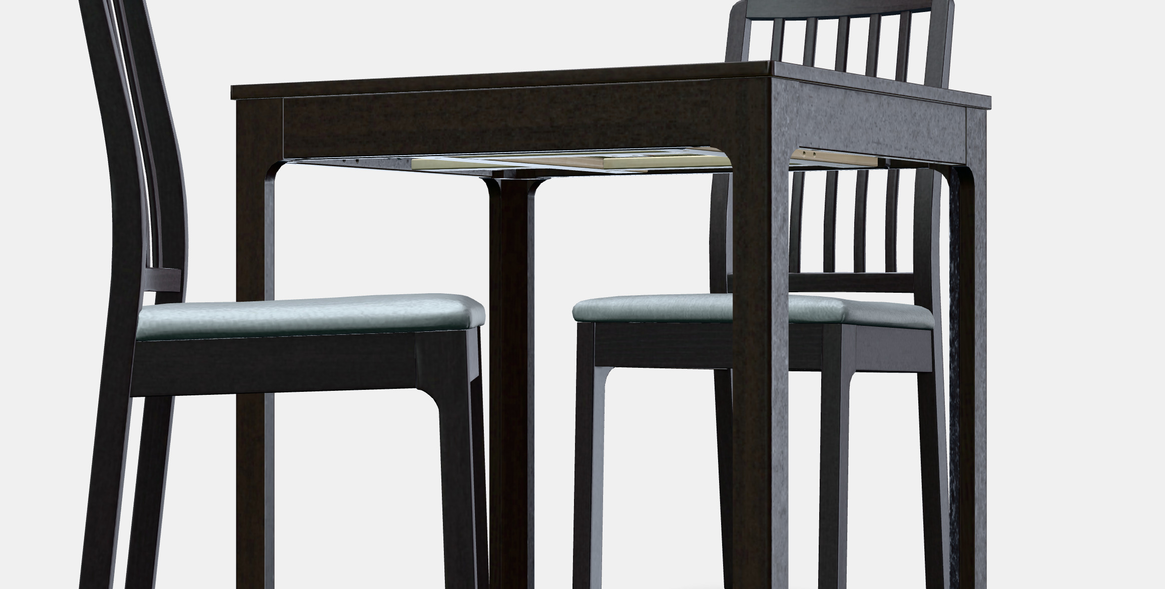 EKEDALEN - EKEDALEN Table and 2 chairs 1 3D model_14