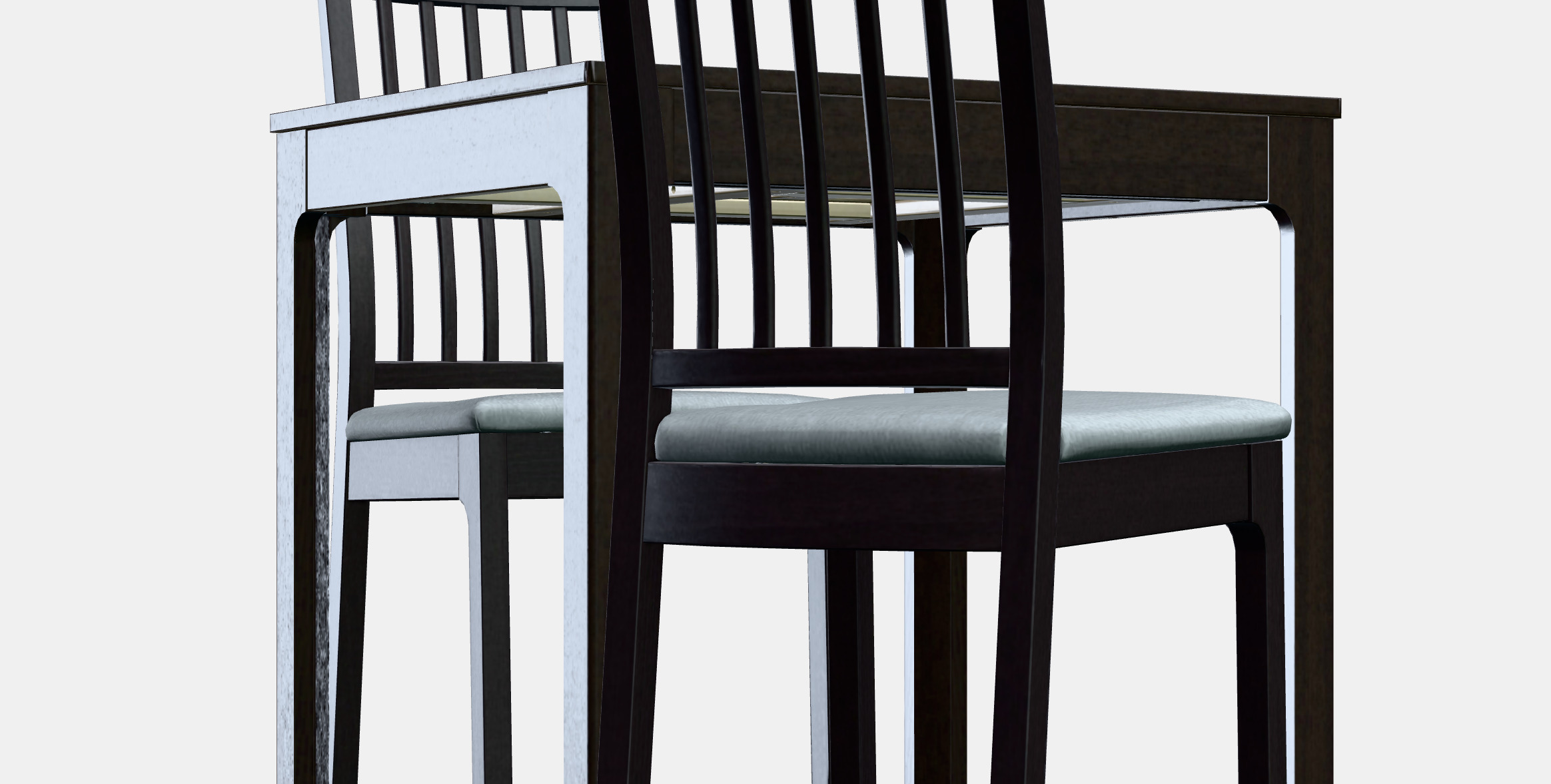 EKEDALEN - EKEDALEN Table and 2 chairs 1 3D model_6