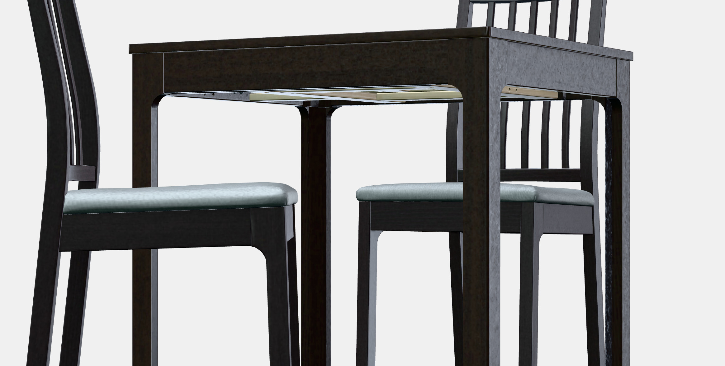 EKEDALEN - EKEDALEN Table and 2 chairs 1 3D model_11