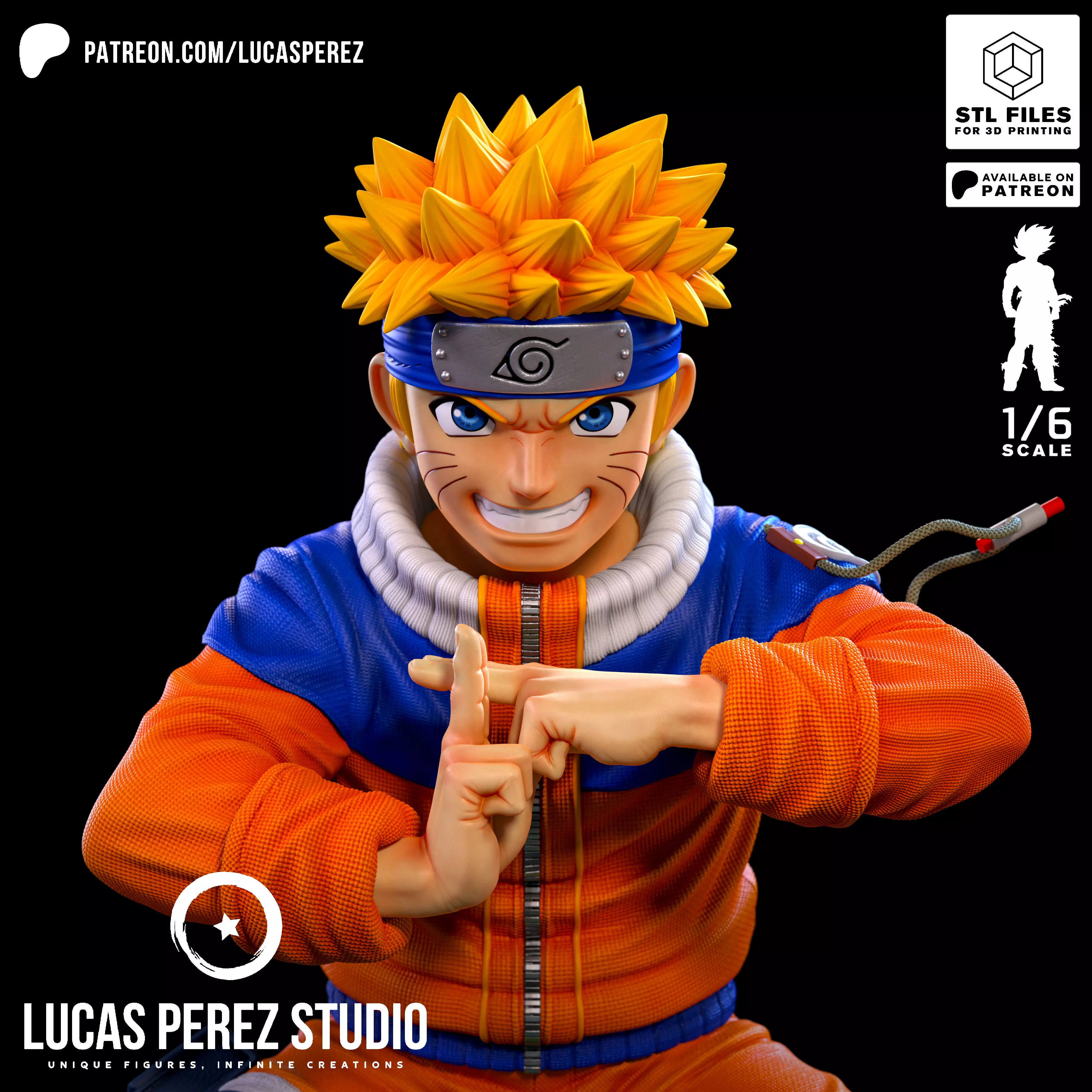 NARUTO 3D print model_0