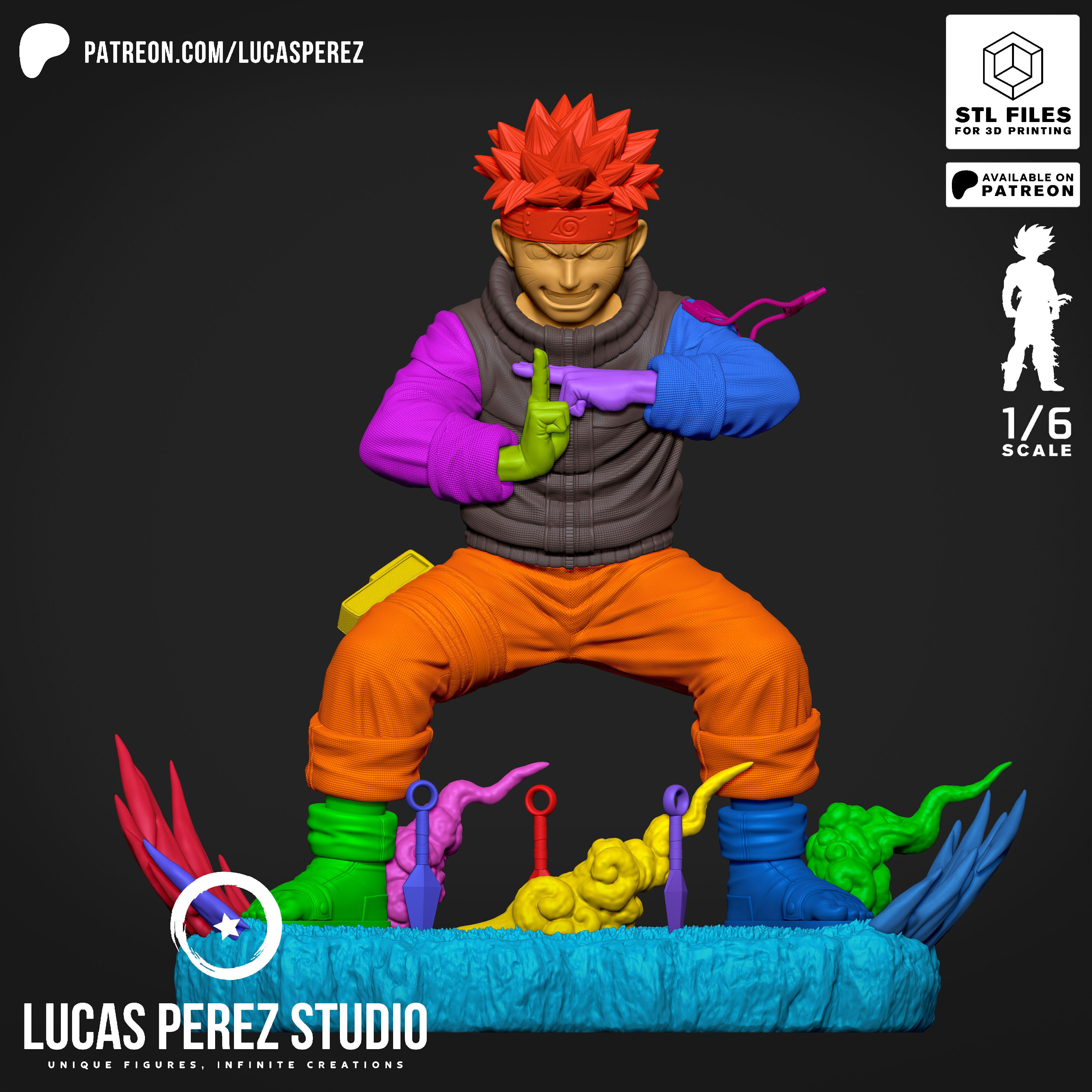 NARUTO 3D print model_30