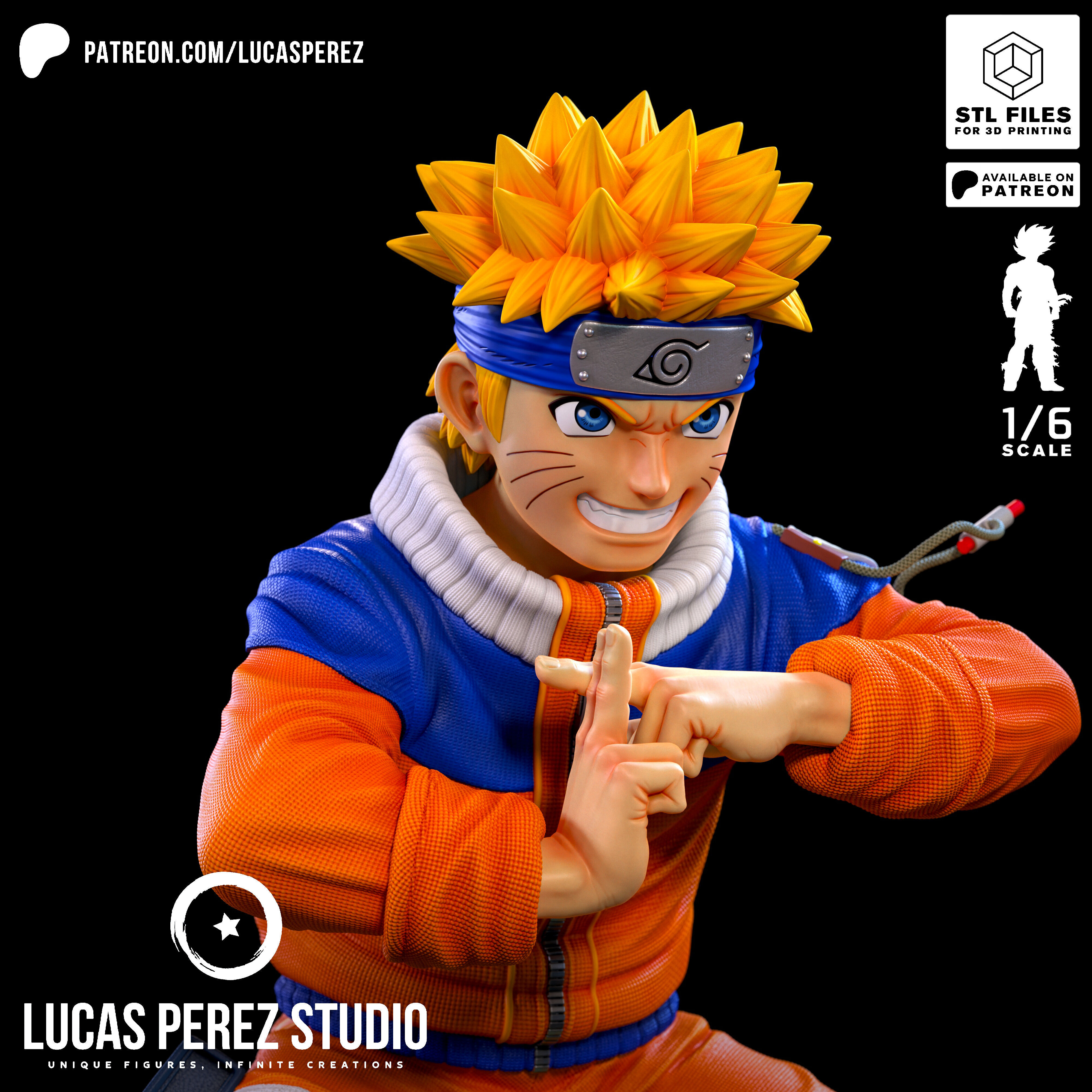 NARUTO 3D print model_1