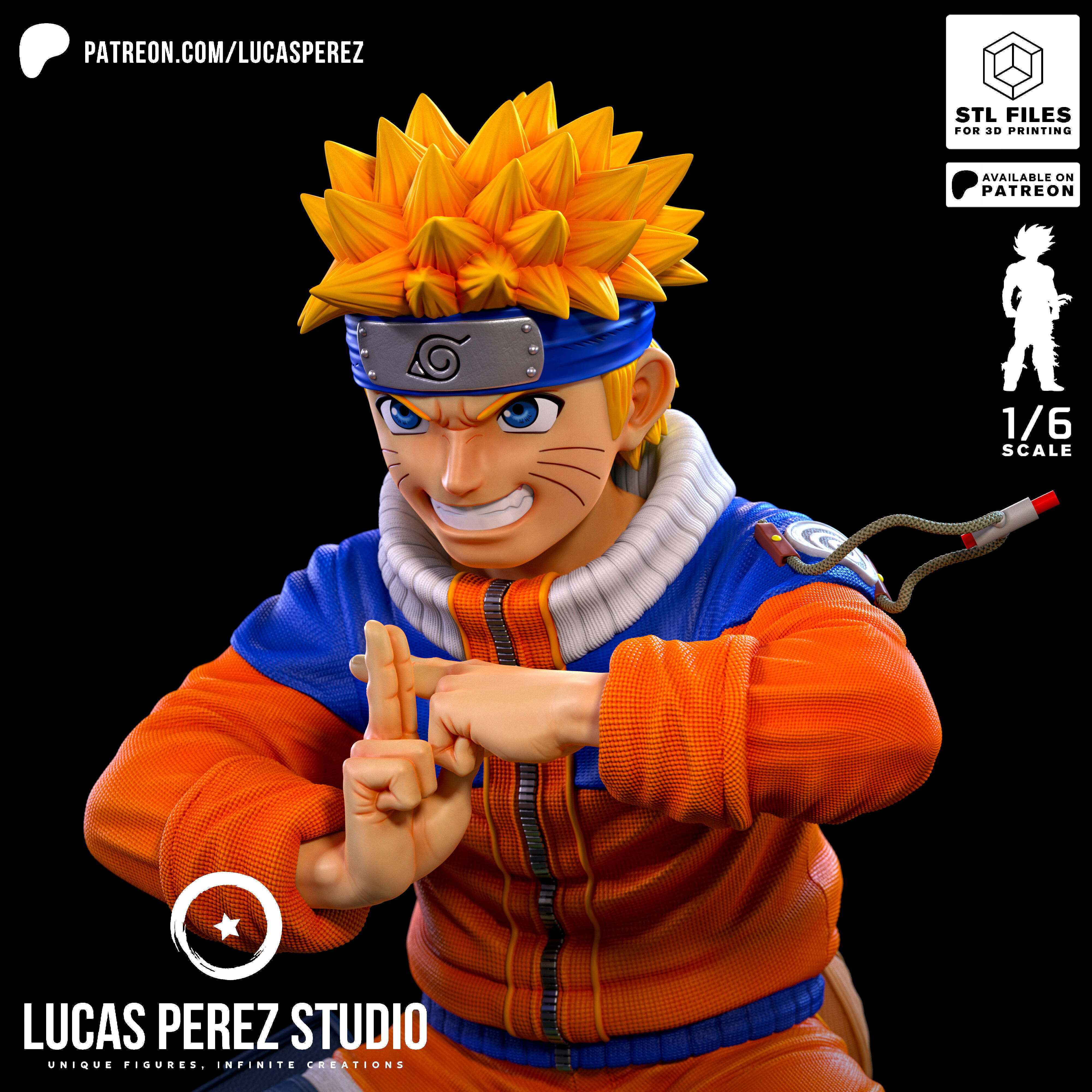 NARUTO 3D print model_10
