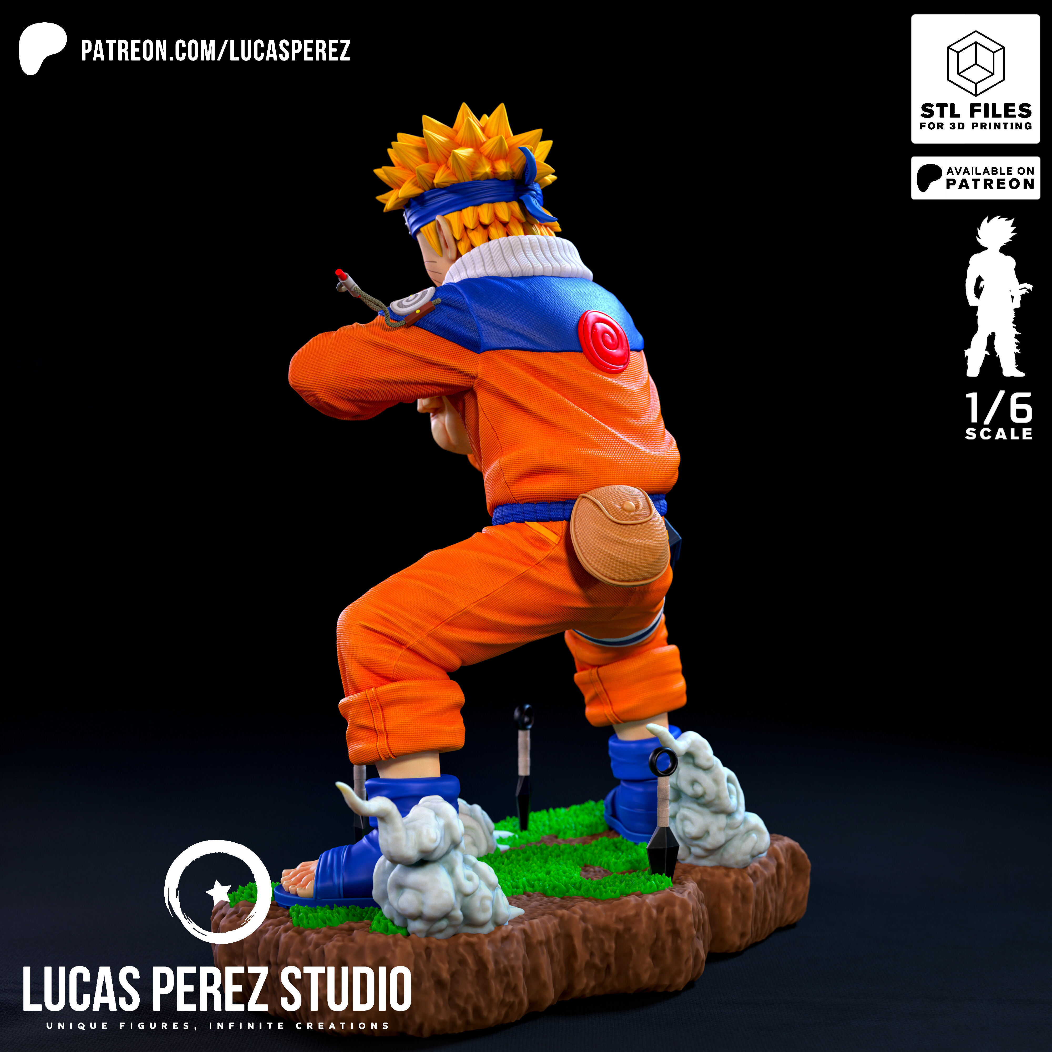 NARUTO 3D print model_20