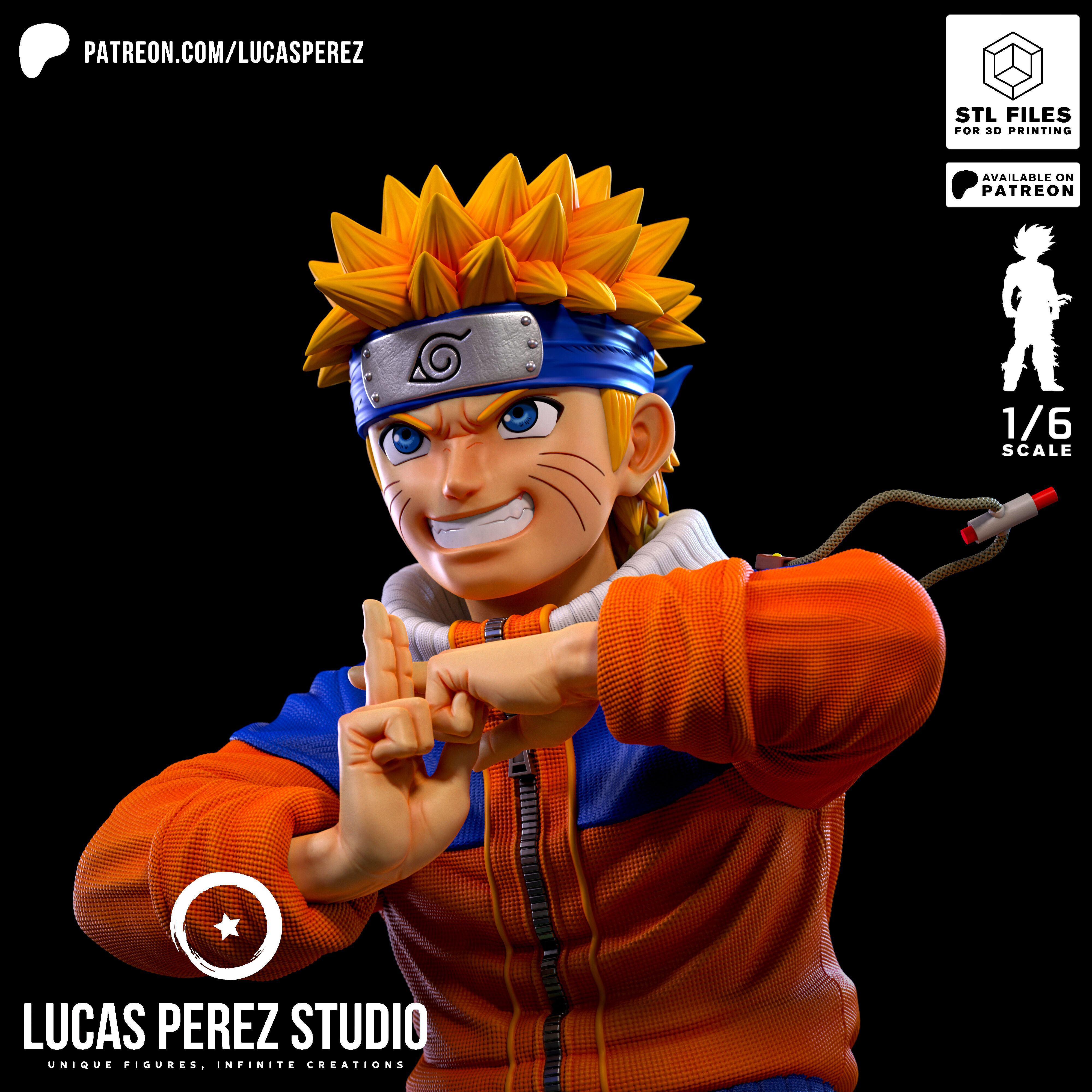 NARUTO 3D print model_11