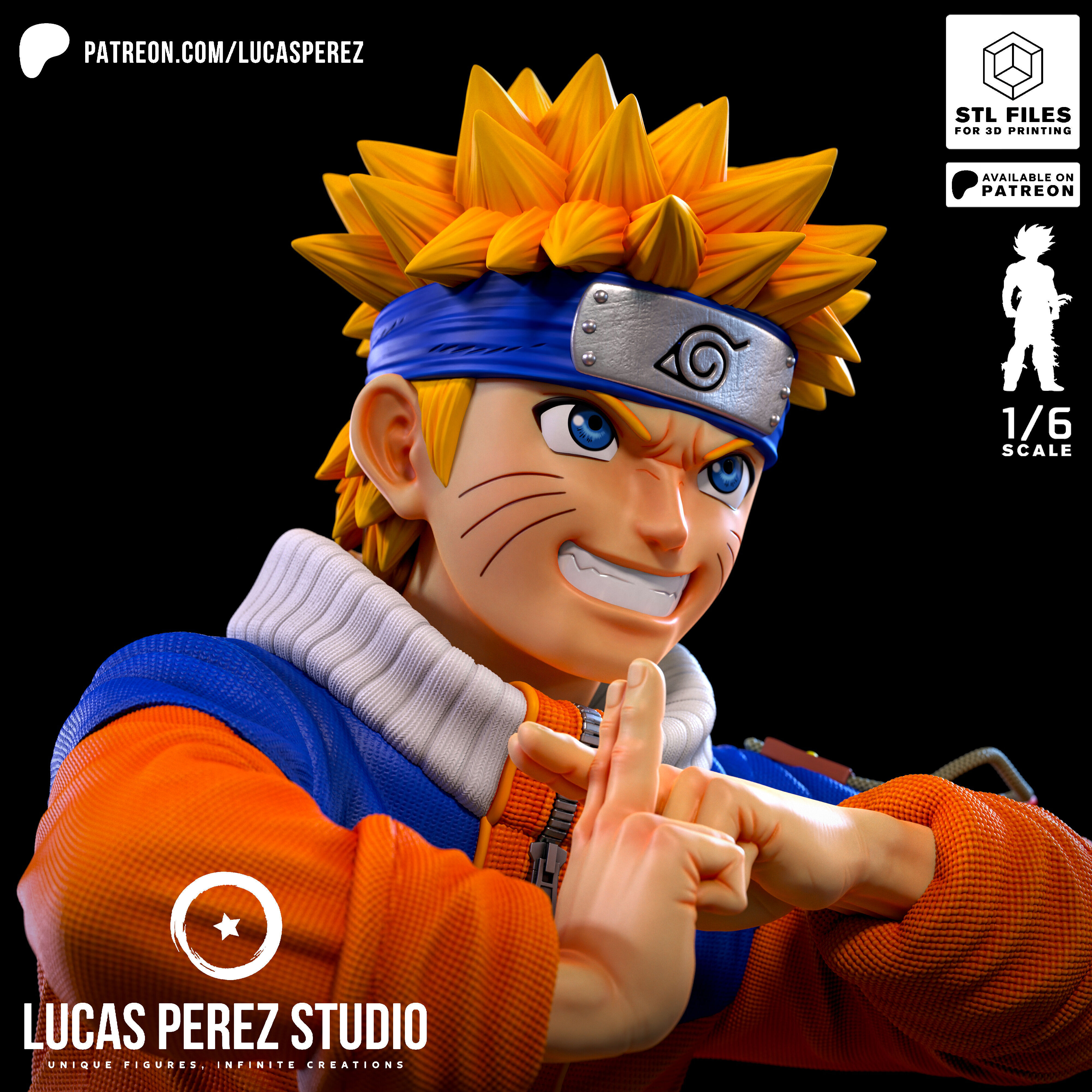 NARUTO 3D print model_4