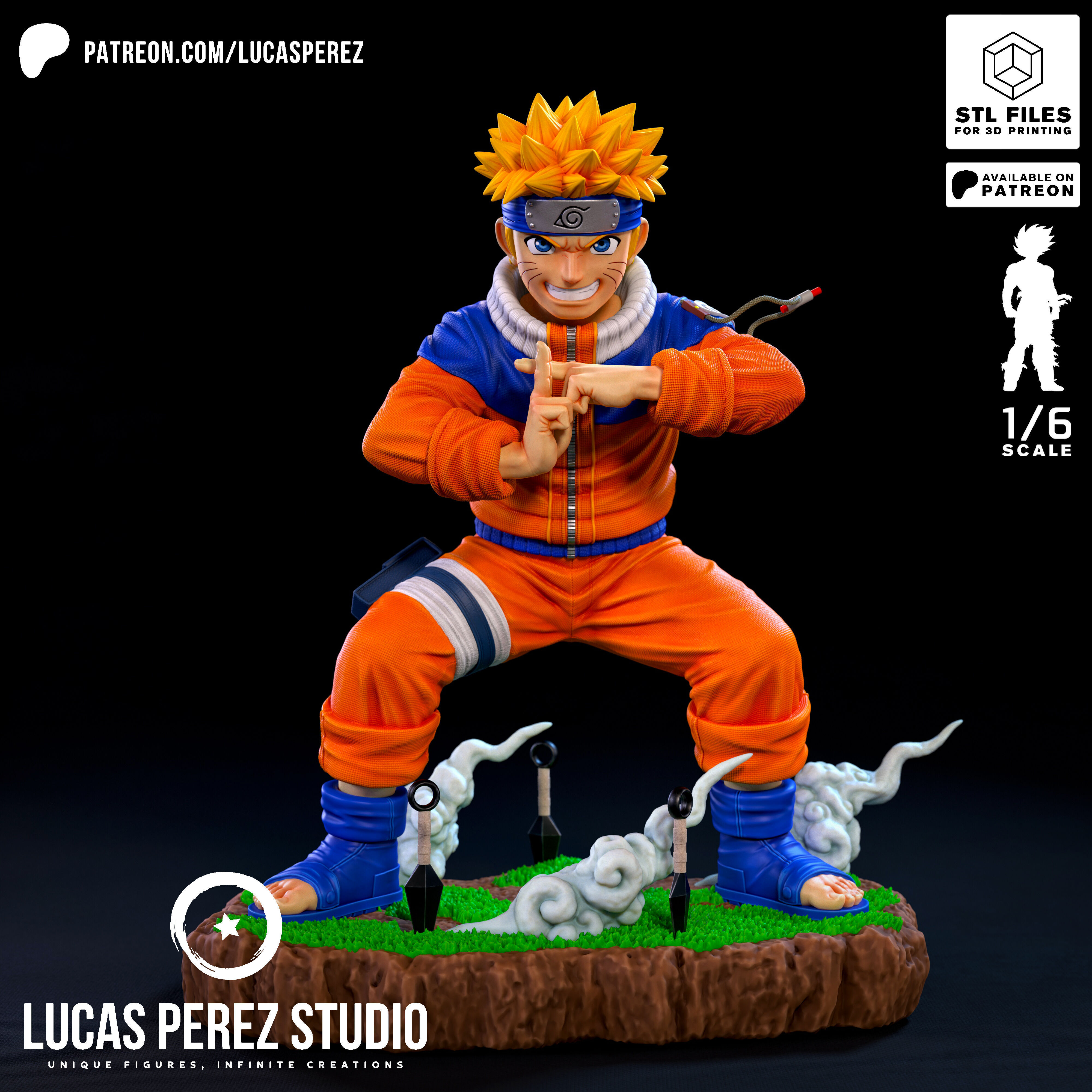 NARUTO 3D print model_15