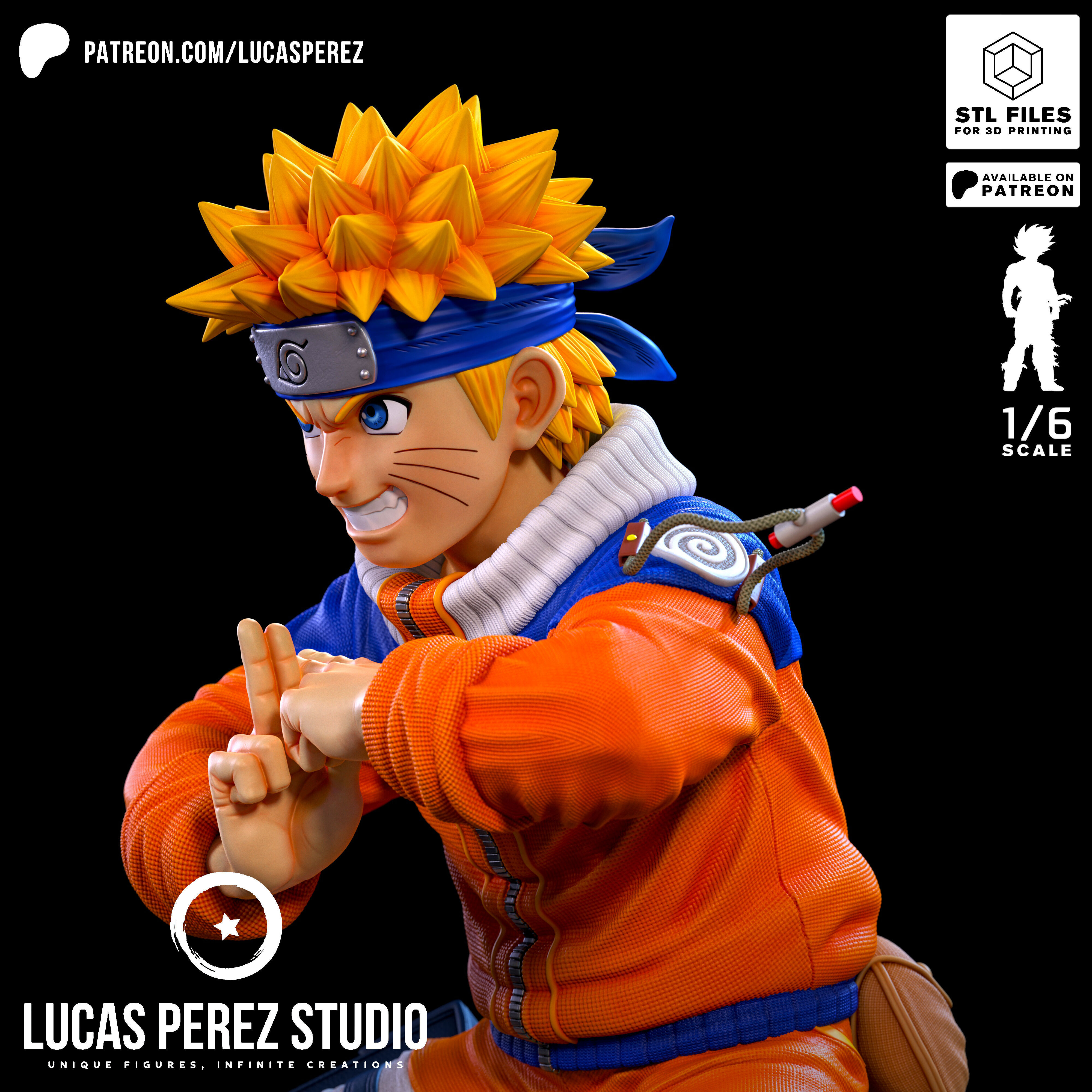 NARUTO 3D print model_9
