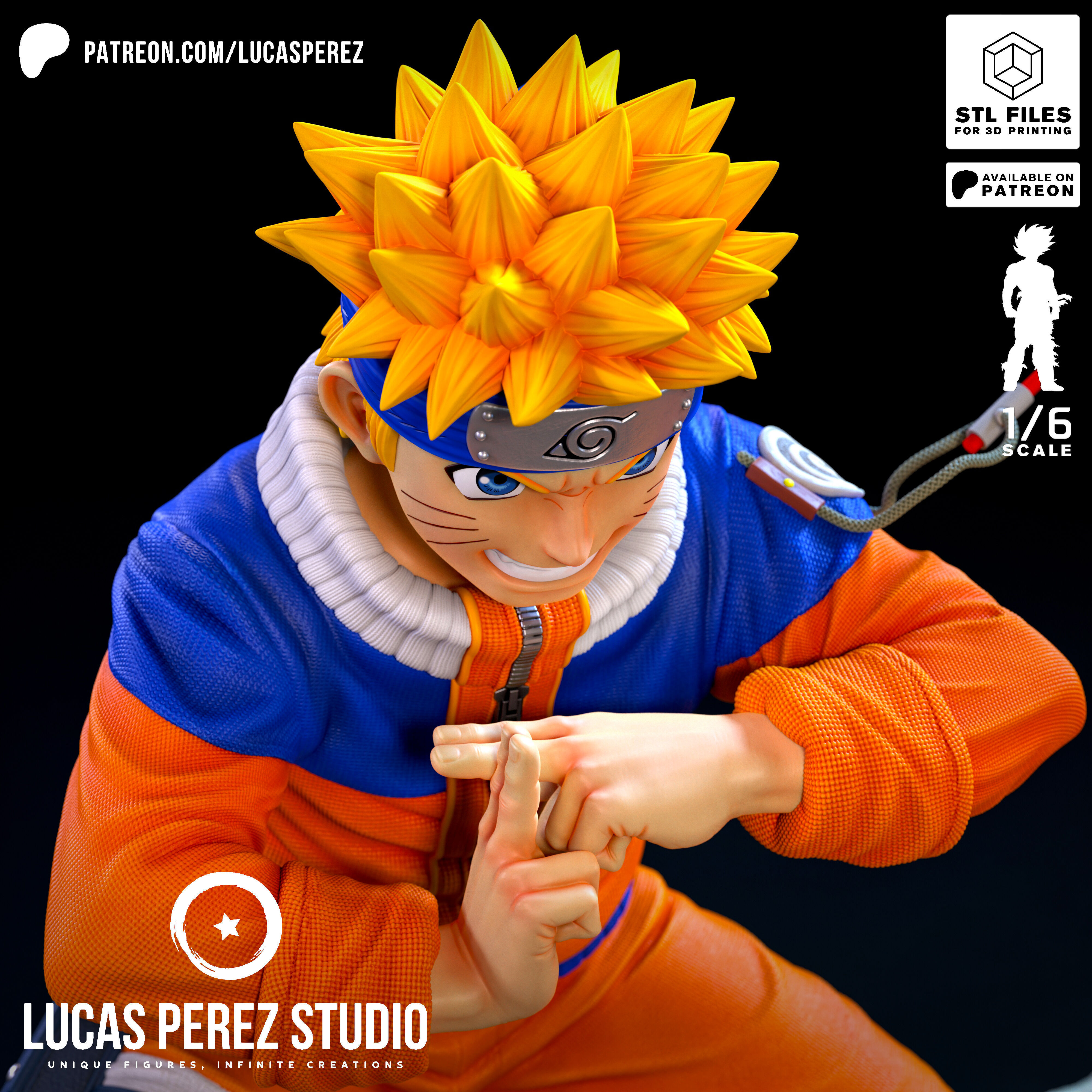 NARUTO 3D print model_3