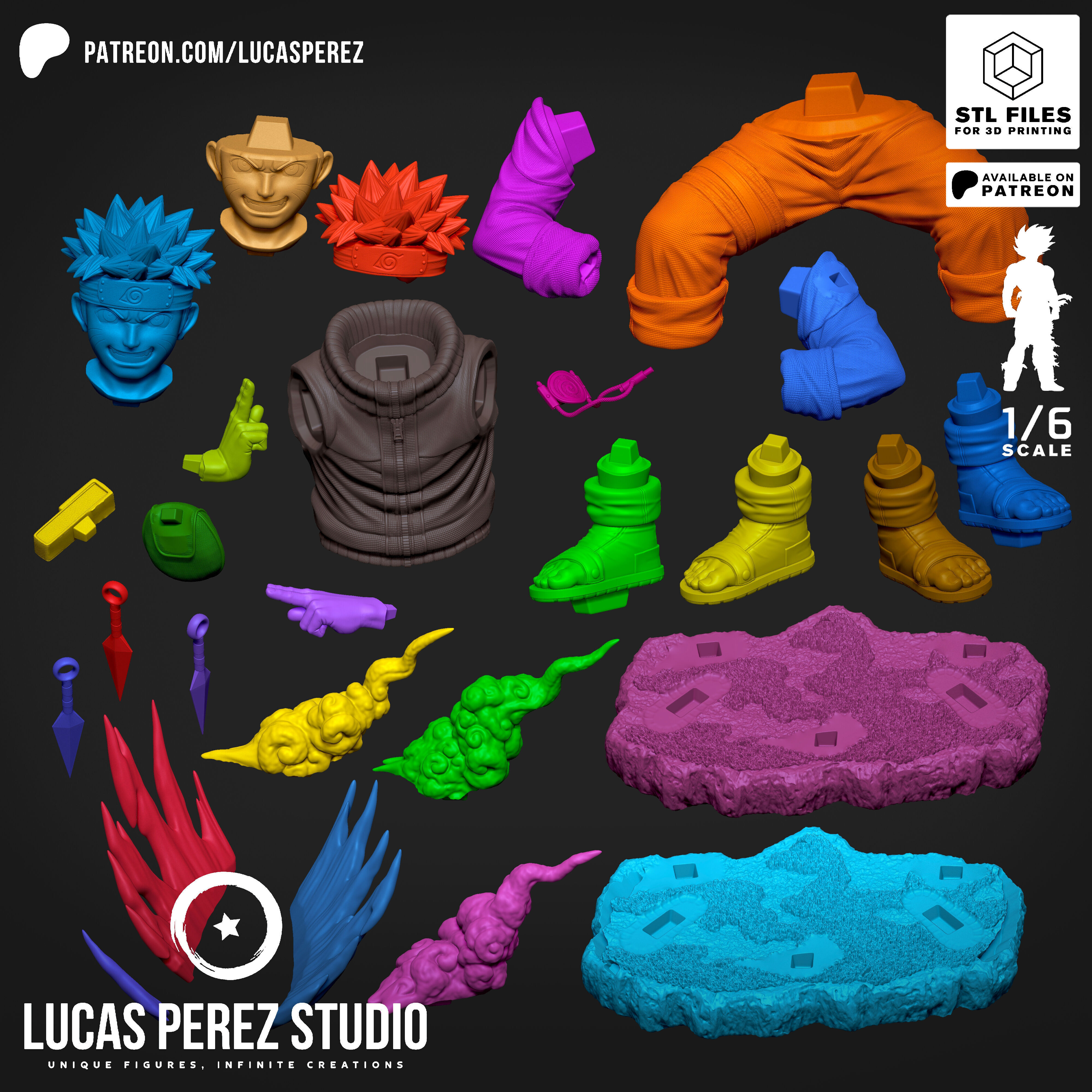 NARUTO 3D print model_31