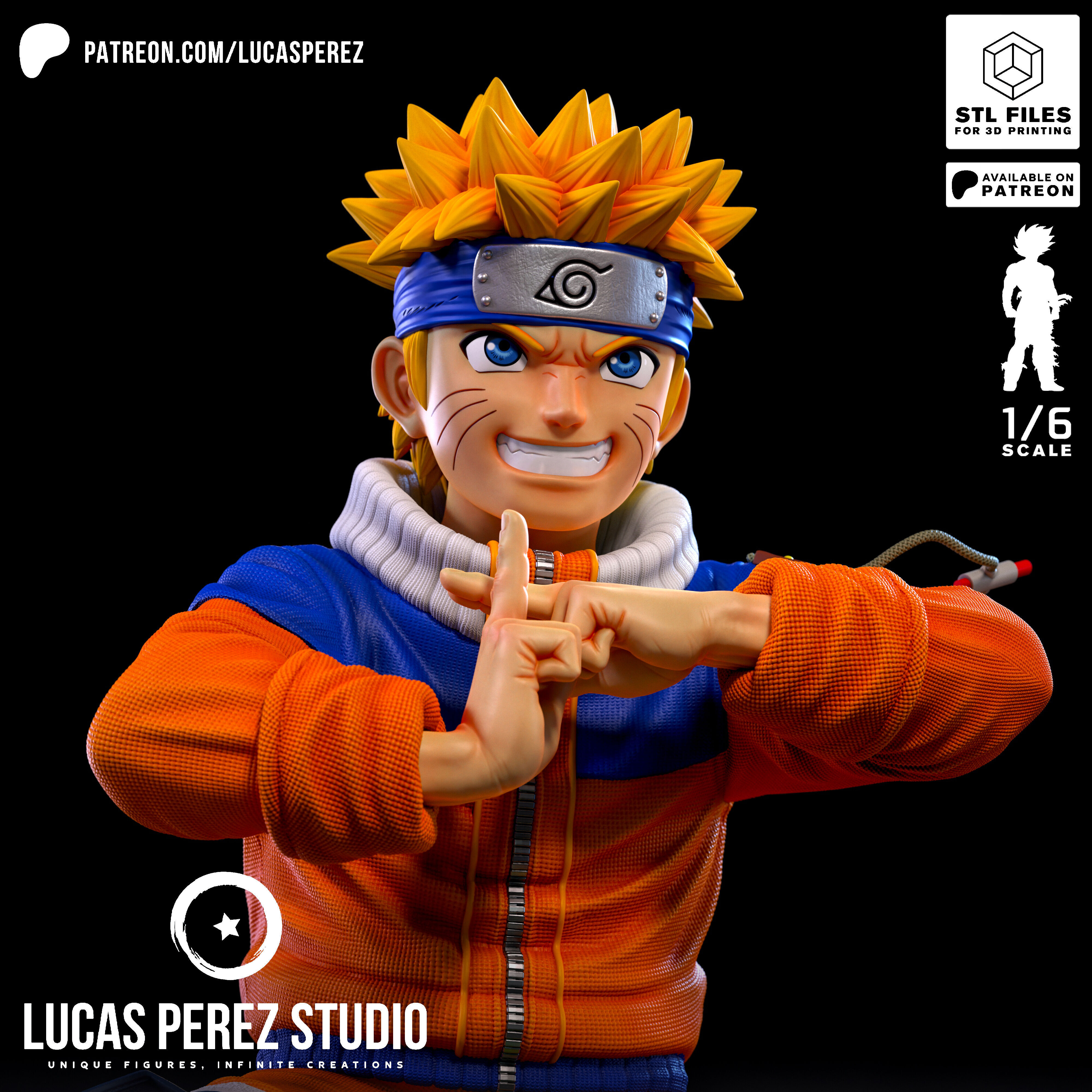 NARUTO 3D print model_5
