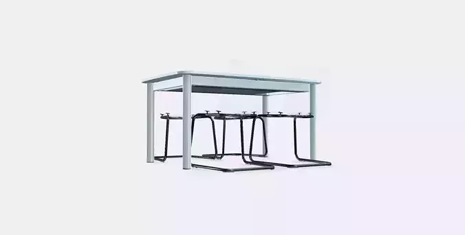 STRANDTORP - TOBIAS Table and 4 chairs 1