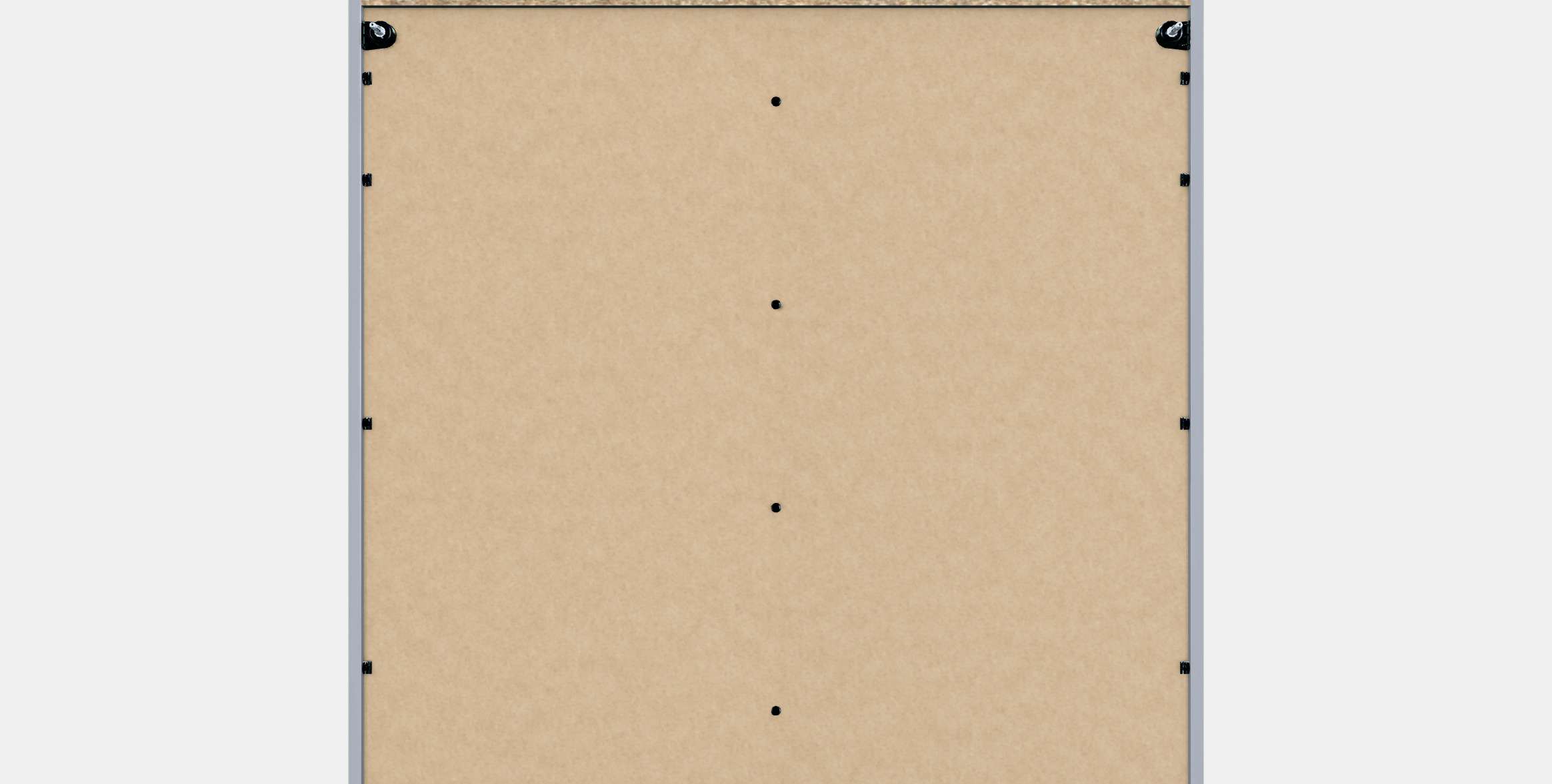 HAUGA Glass-door cabinet 3D model_15