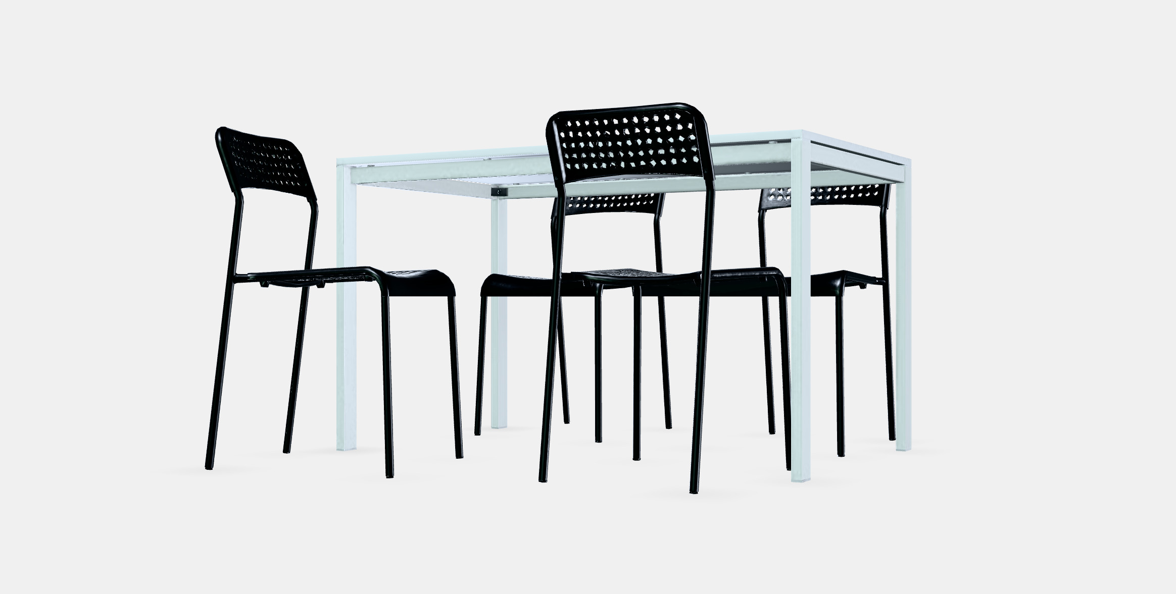 MELLTORP - ADDE Table and 4 chairs 1 3D model_13