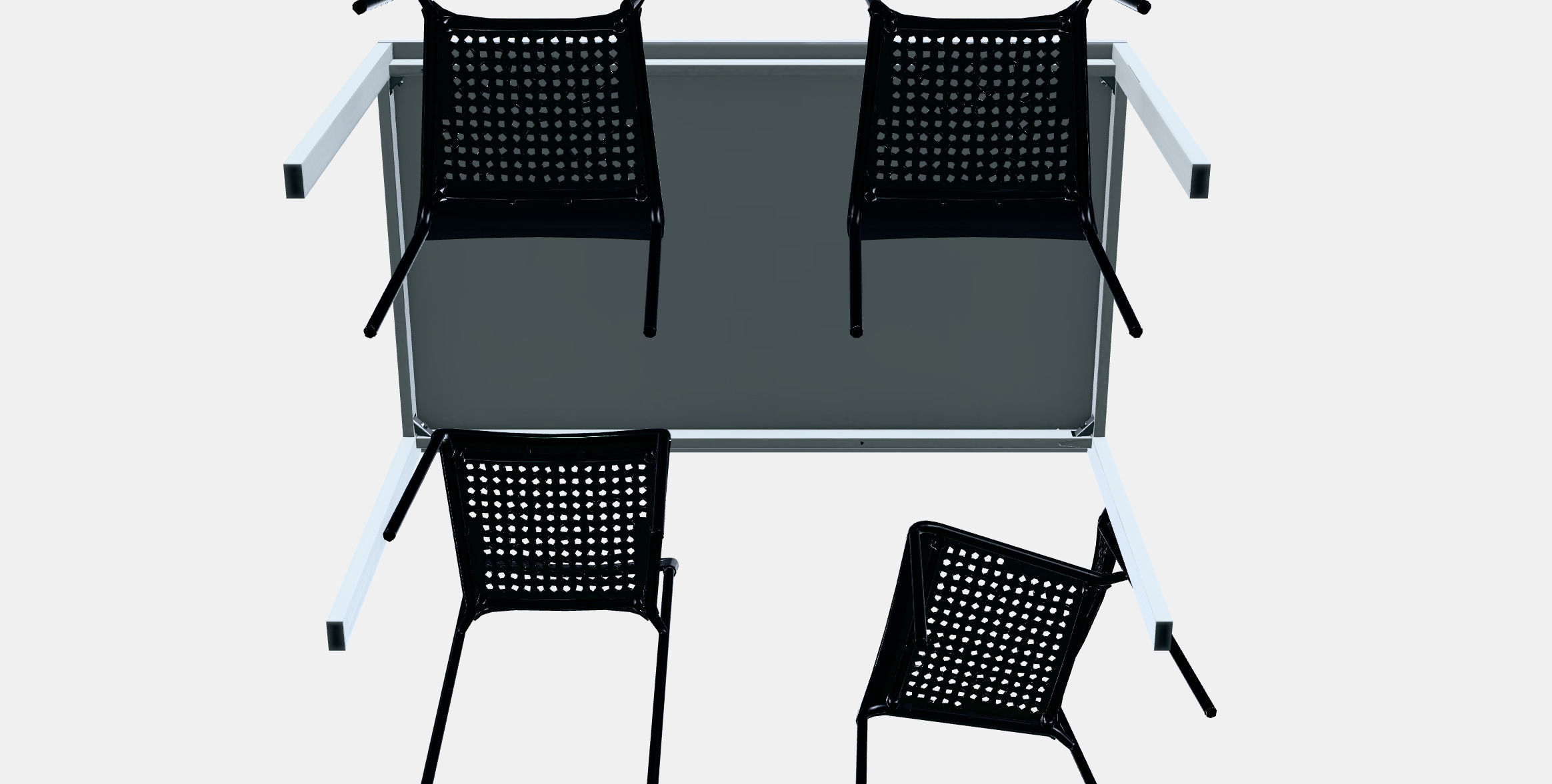 MELLTORP - ADDE Table and 4 chairs 1 3D model_10