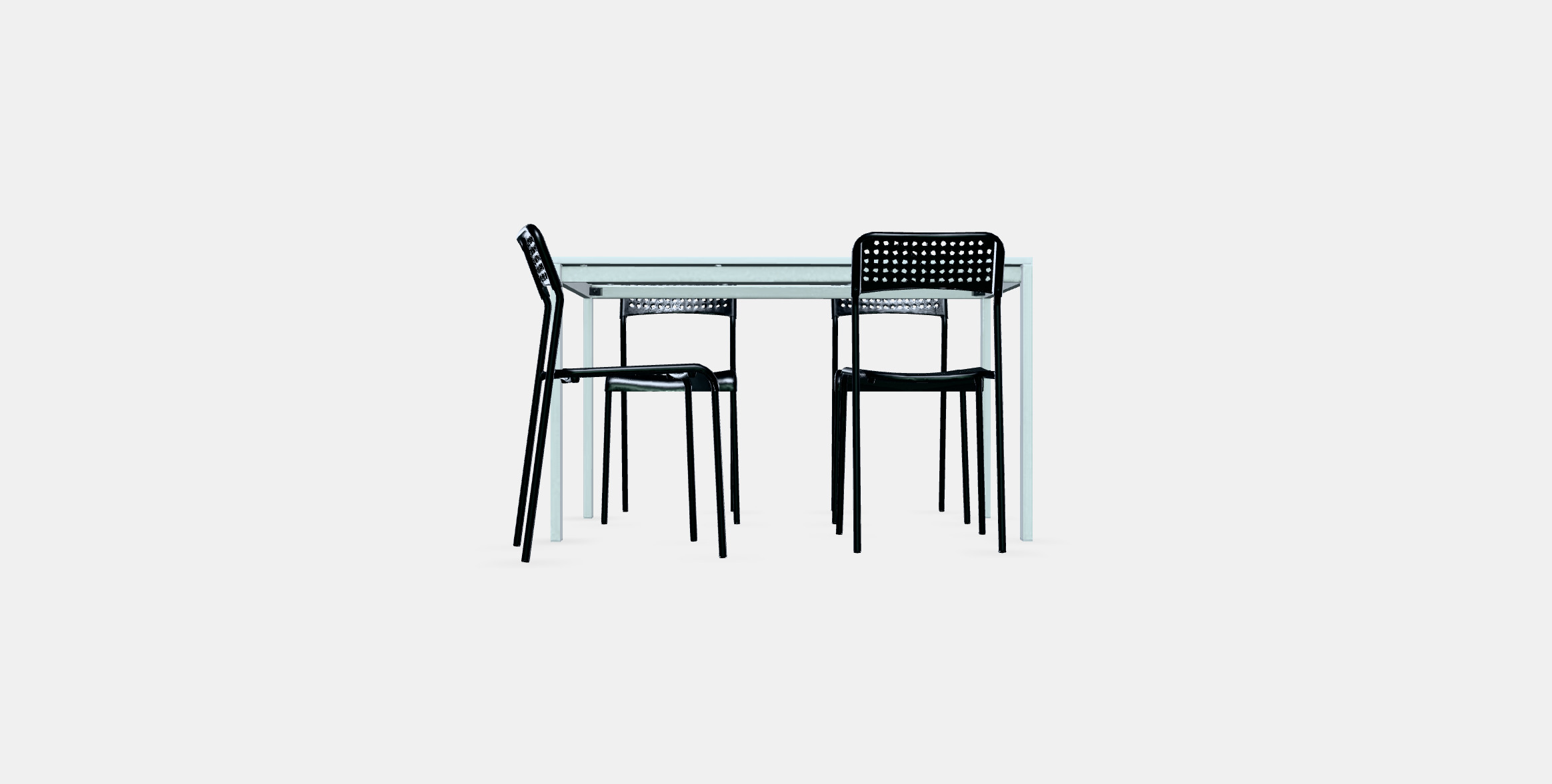 MELLTORP - ADDE Table and 4 chairs 1 3D model_8