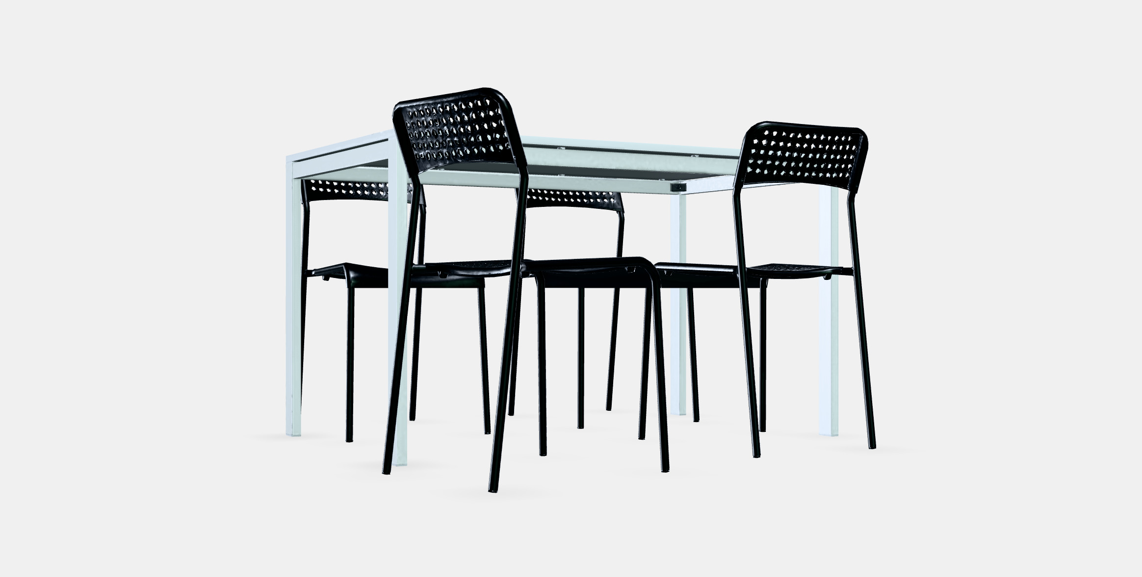 MELLTORP - ADDE Table and 4 chairs 1 3D model_9
