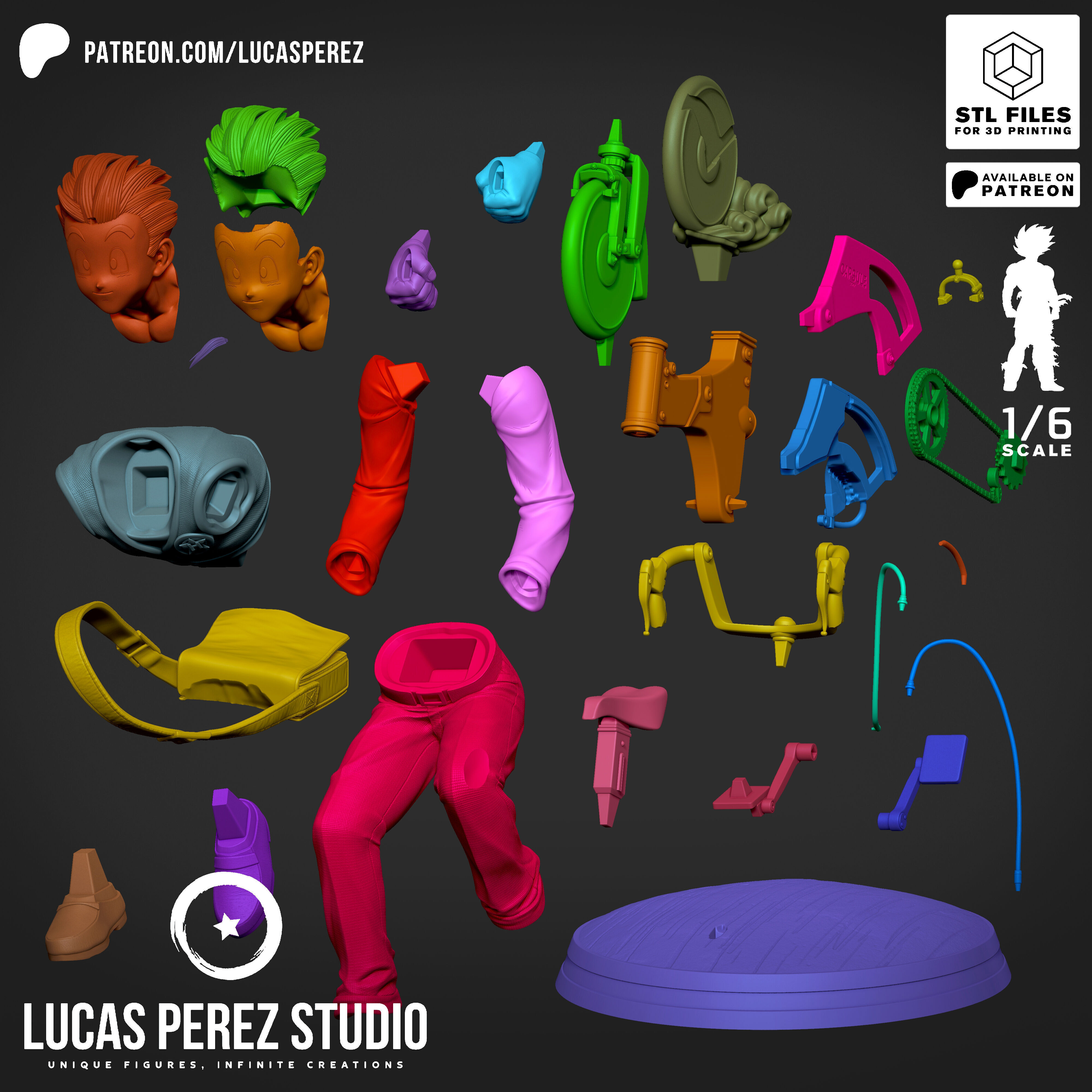 GOHAN 3D print model_21