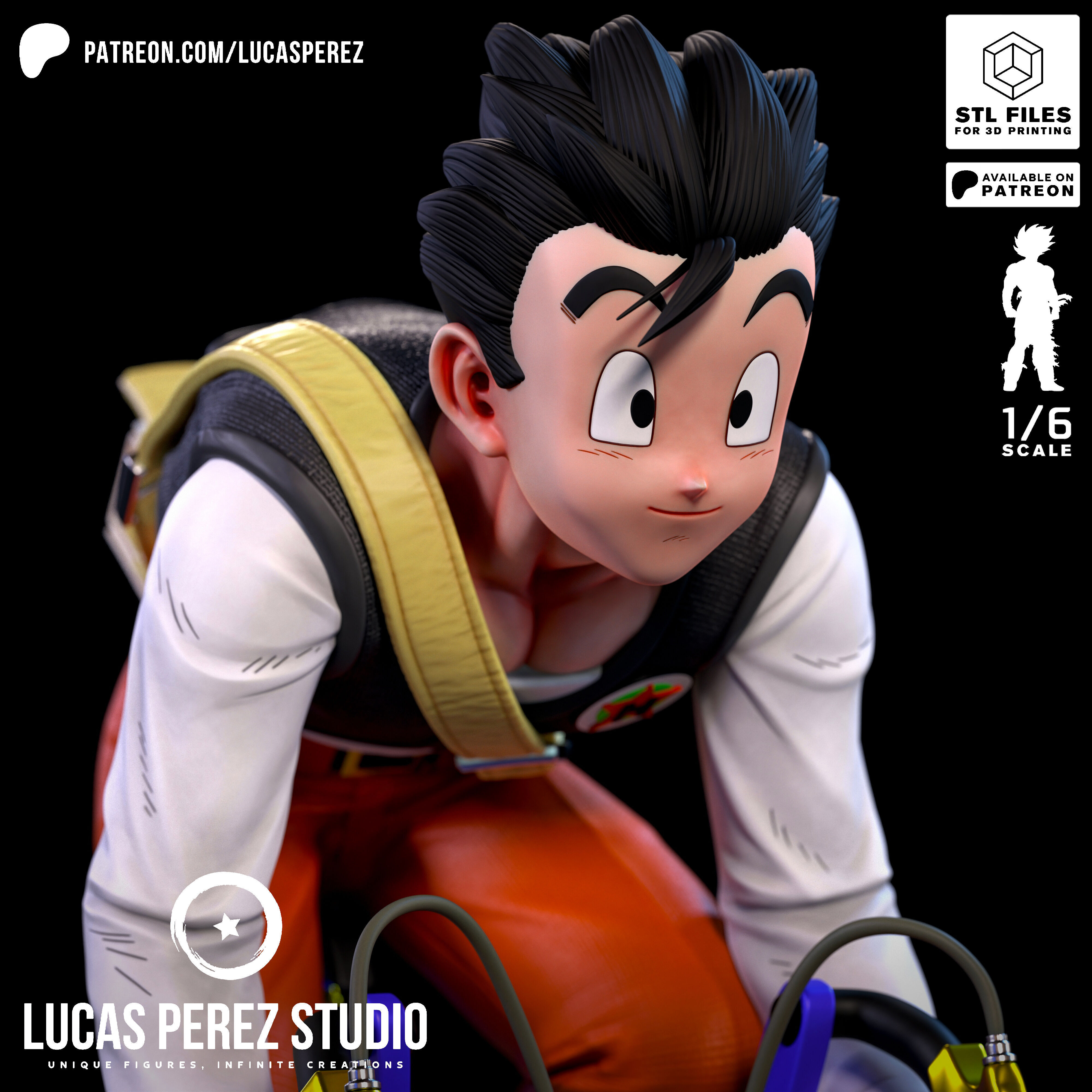 GOHAN 3D print model_6