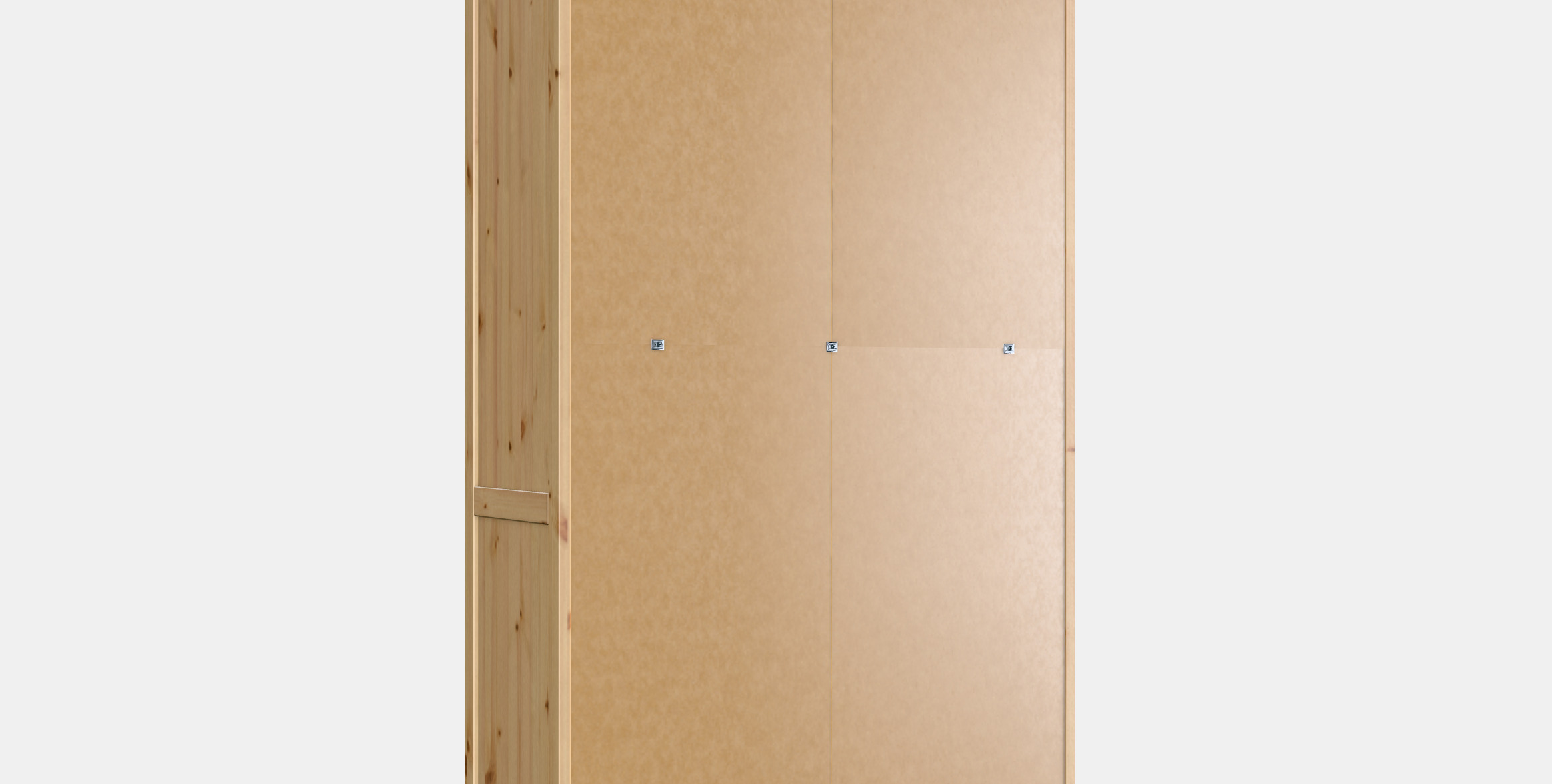 HEMNES Bookcase 3 3D model_3