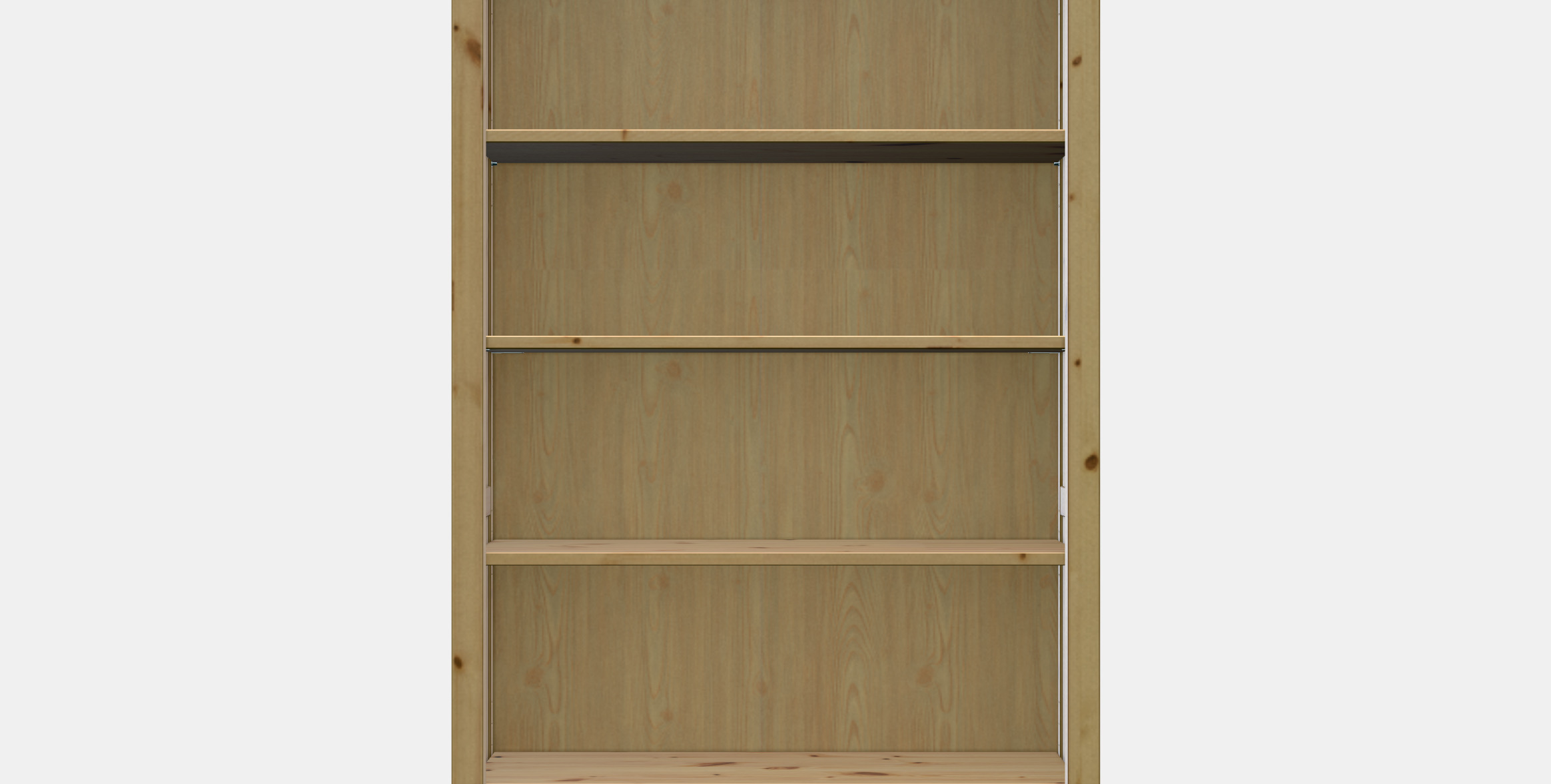 HEMNES Bookcase 3 3D model_12