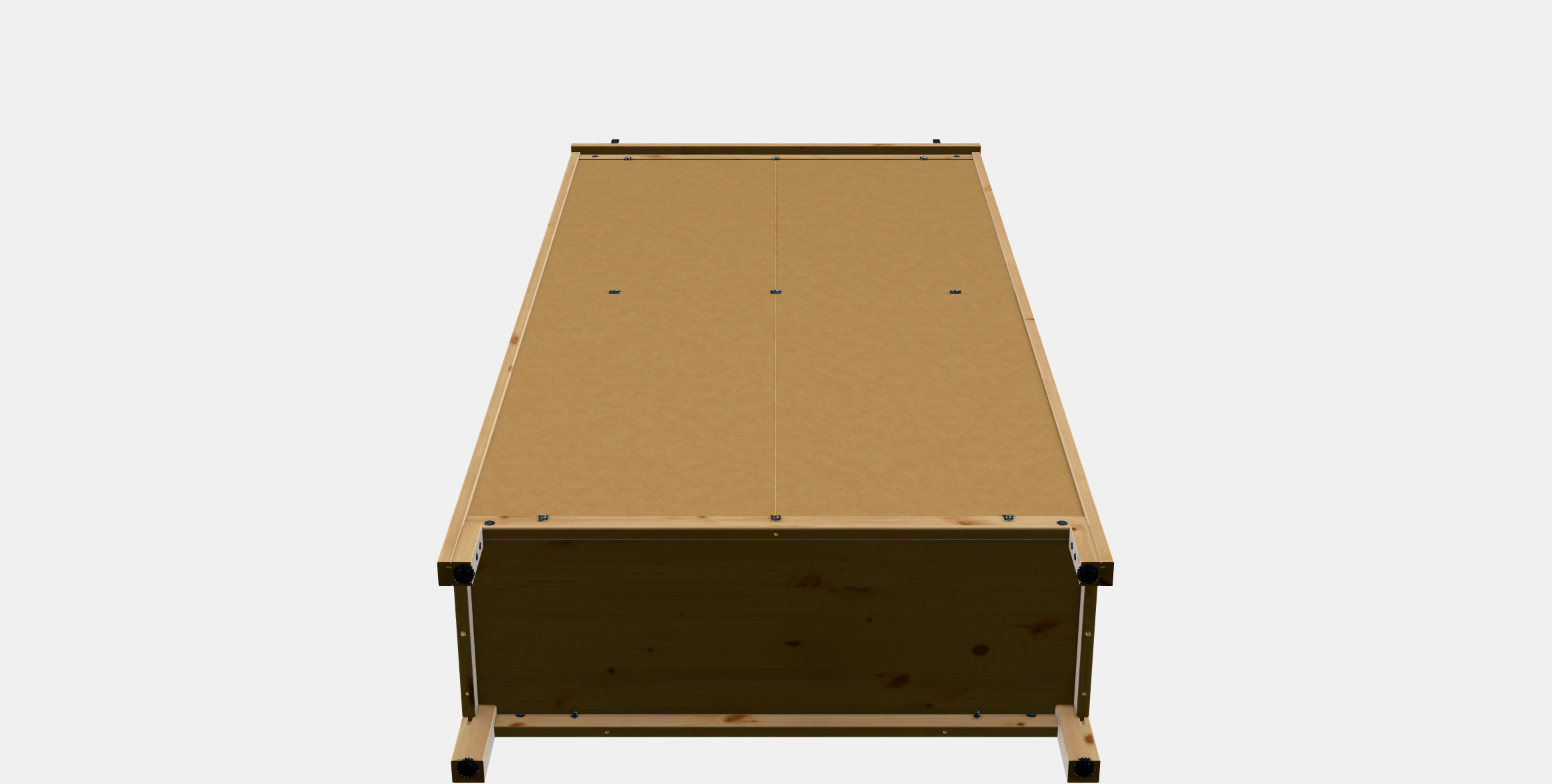 HEMNES Bookcase 3 3D model_7