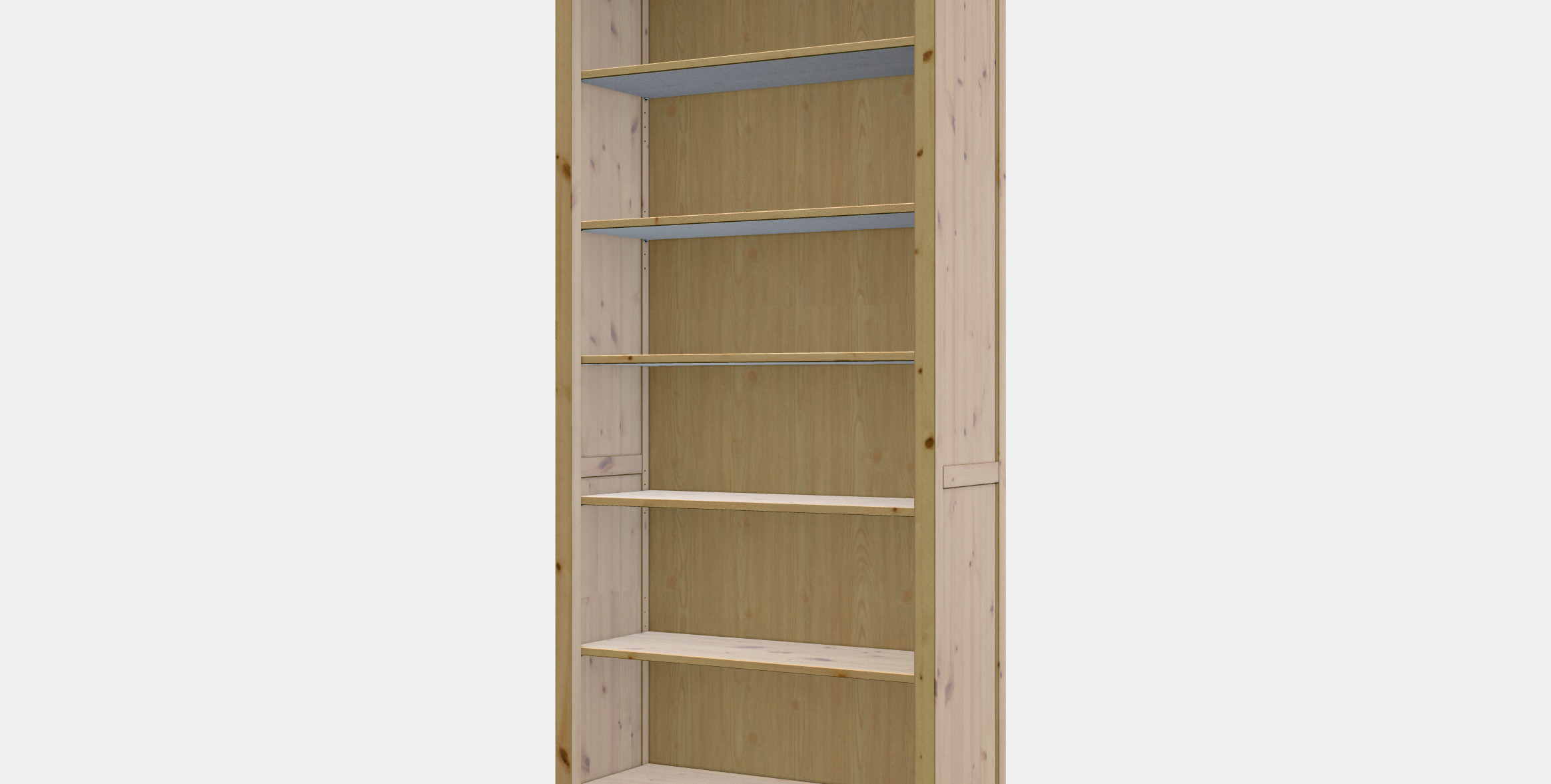 HEMNES Bookcase 3 3D model_16