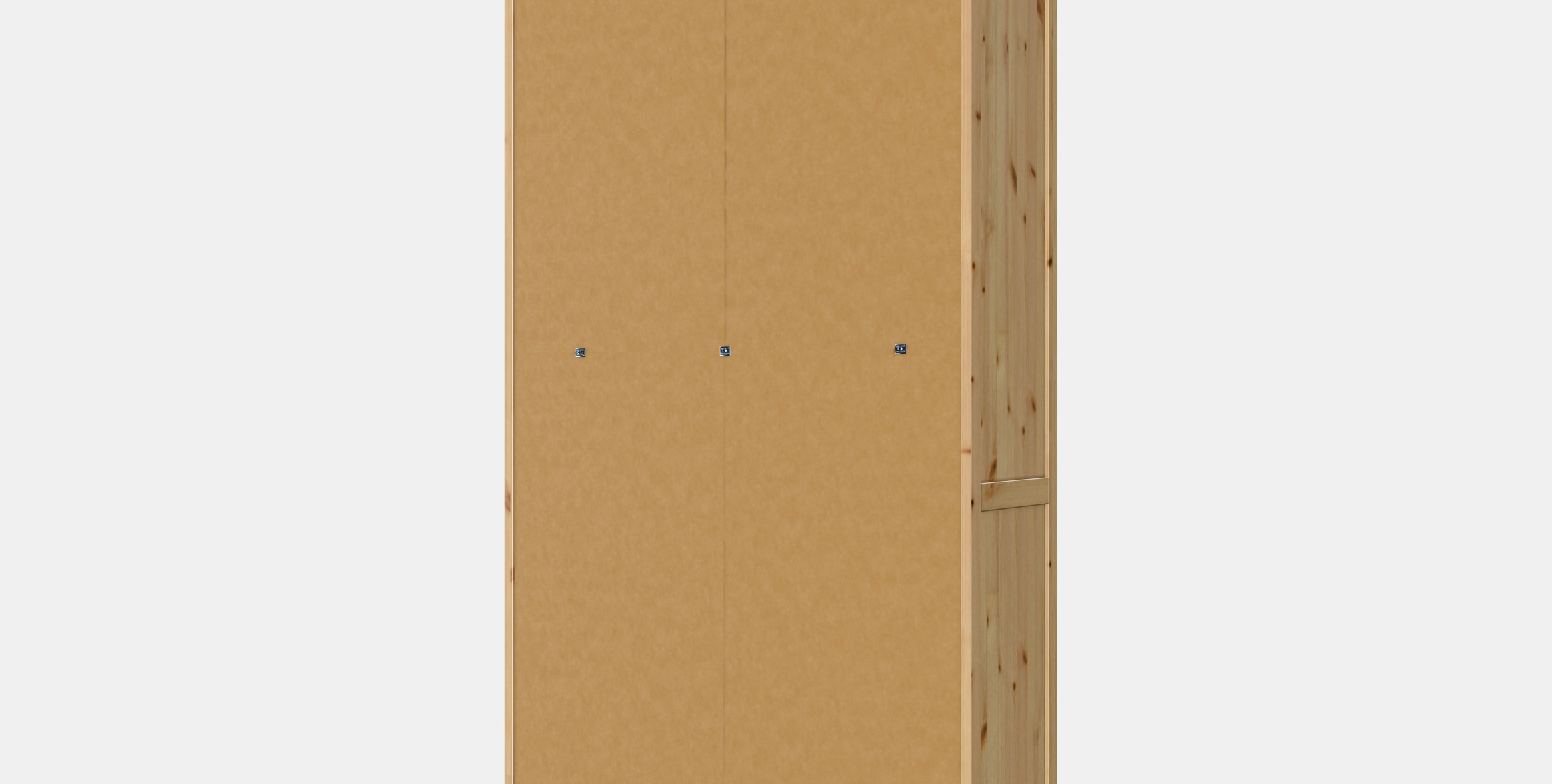 HEMNES Bookcase 3 3D model_5