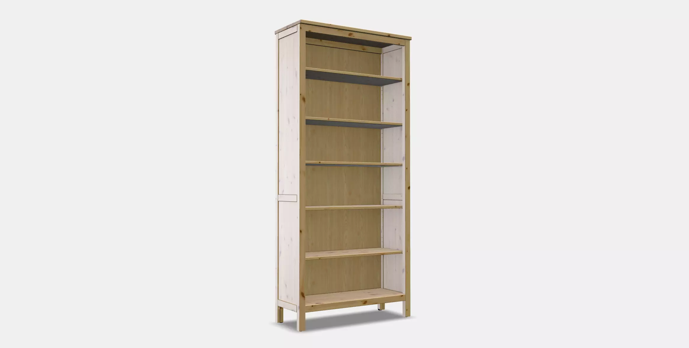 HEMNES Bookcase 3 3D model_0