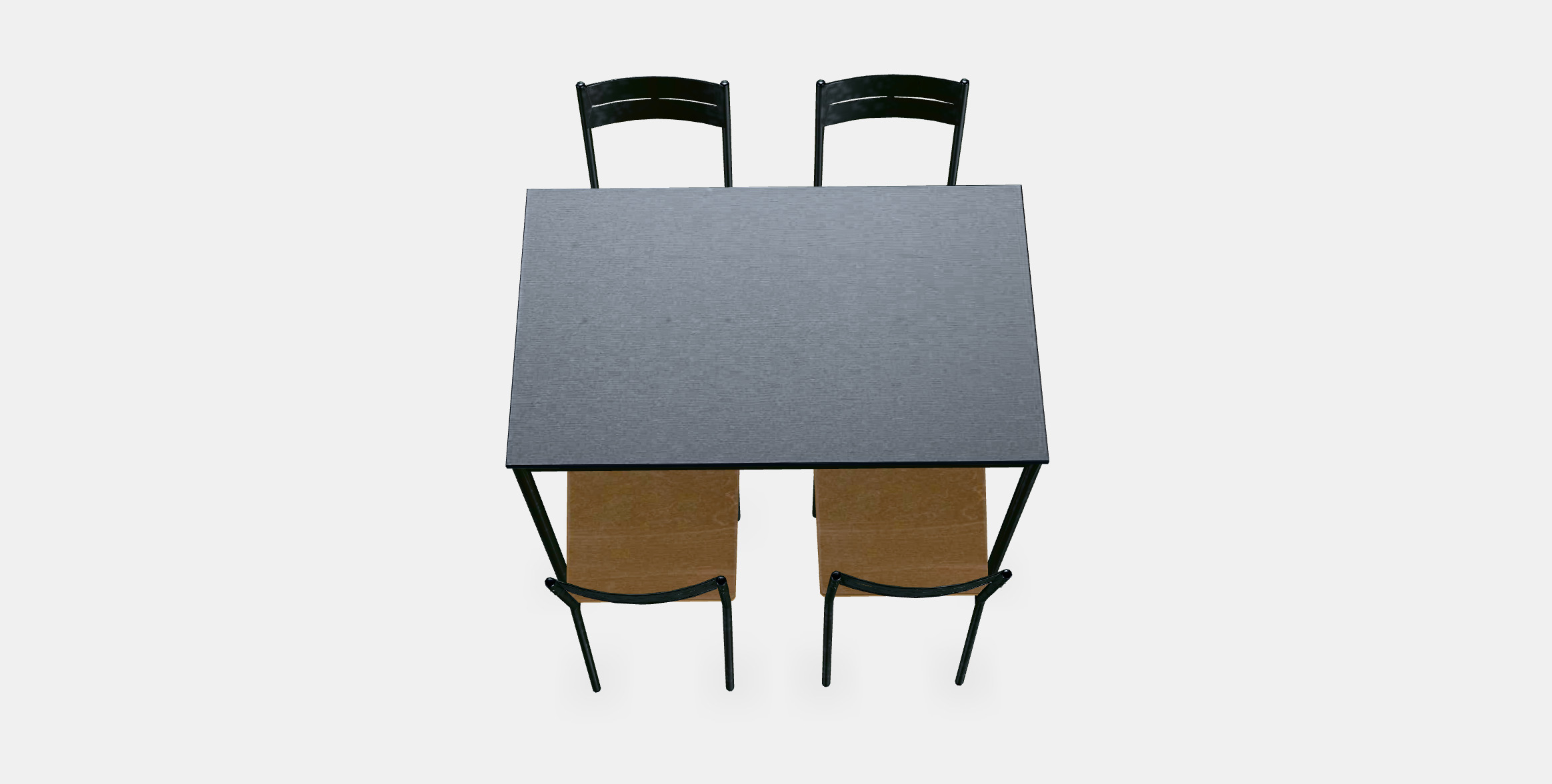 SANDSBERG - SANDSBERG Table and 4 chairs 1 Low-poly 3D model_3