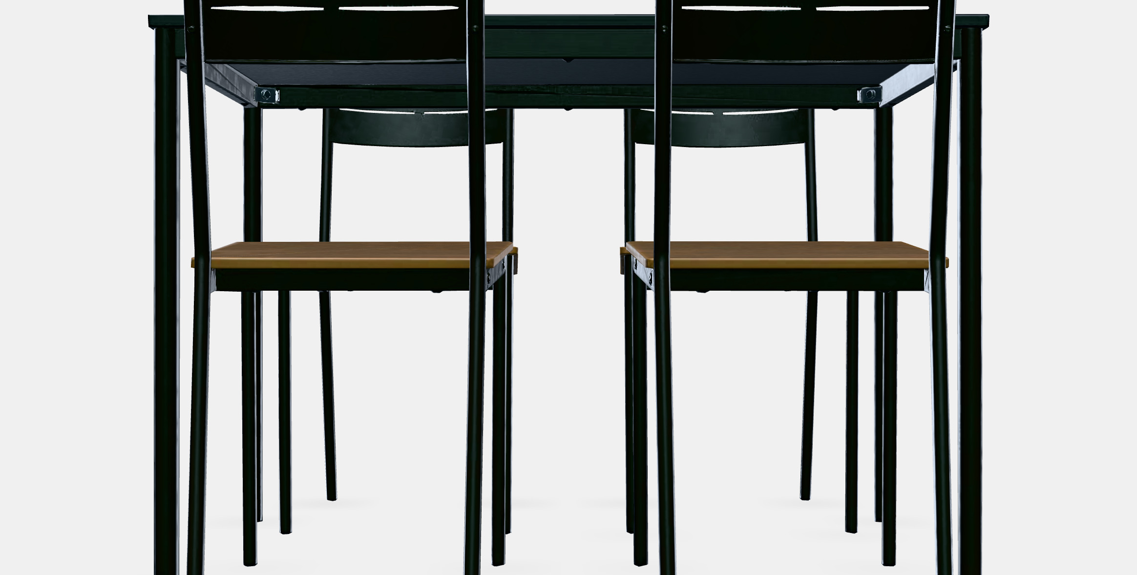 SANDSBERG - SANDSBERG Table and 4 chairs 1 Low-poly 3D model_11