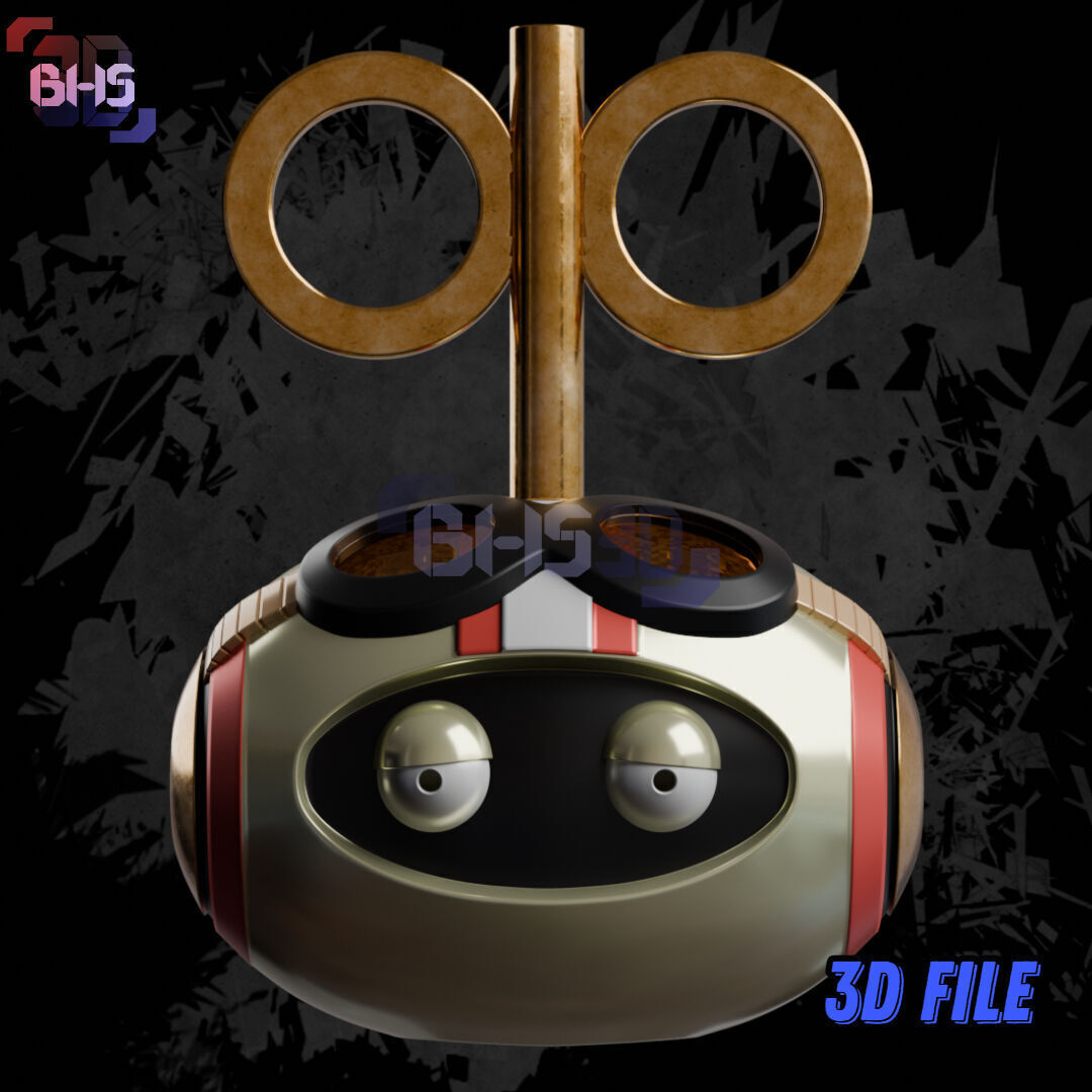 Vegapunk 03 And 04 Head 3D STL file 3D print model_4