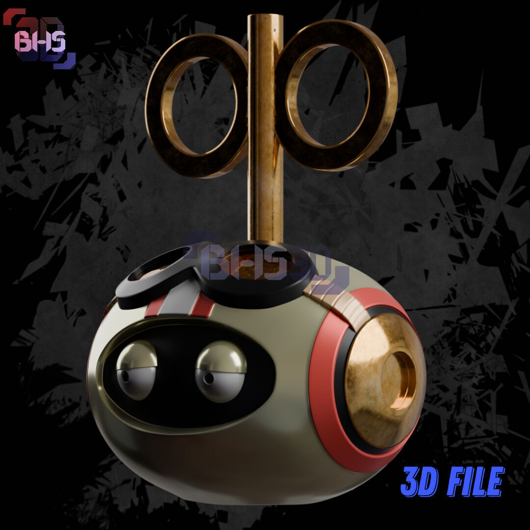 Vegapunk 03 And 04 Head 3D STL file 3D print model_5