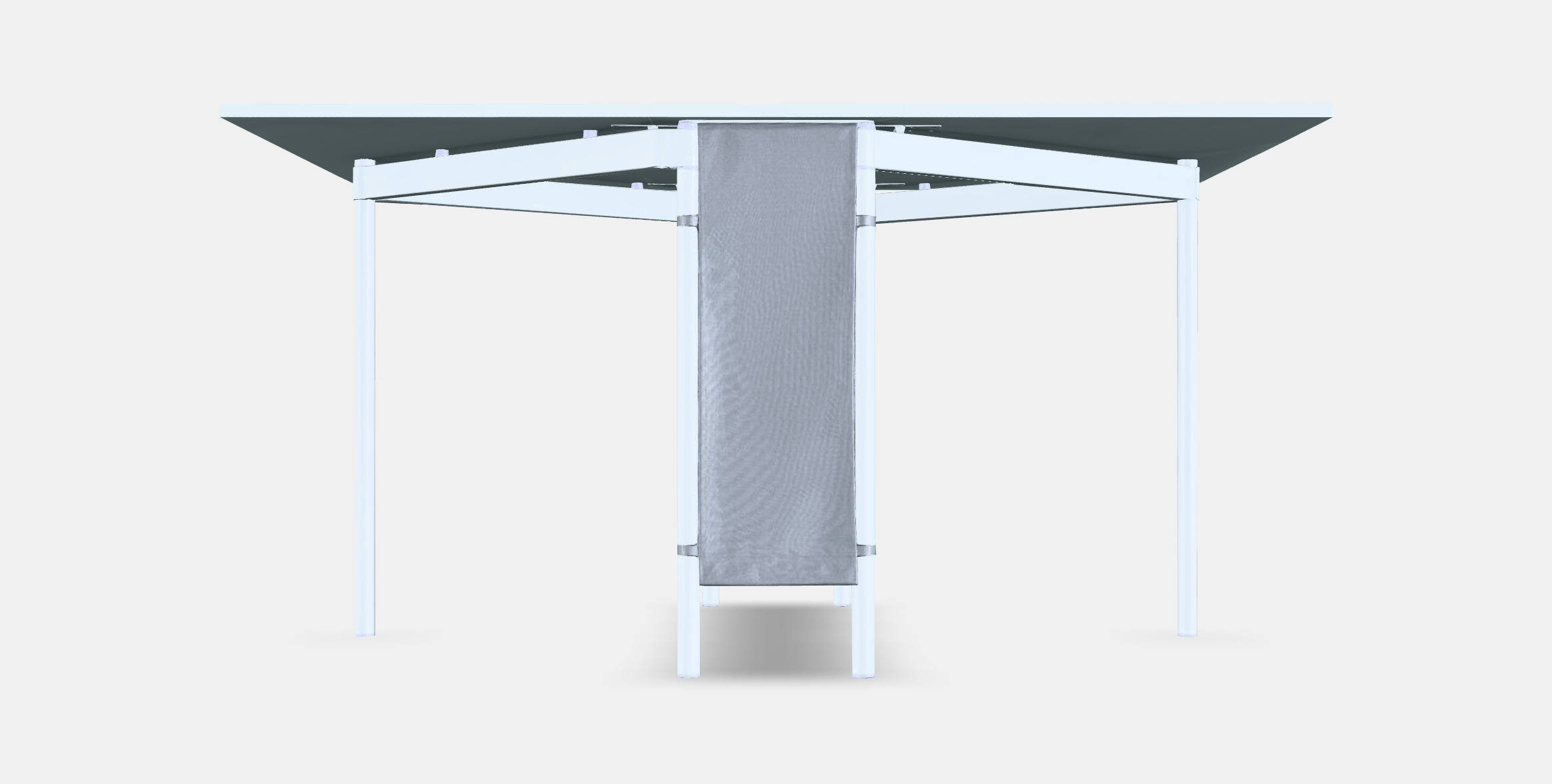 KALLHALL Gateleg table with storage Low-poly 3D model_15