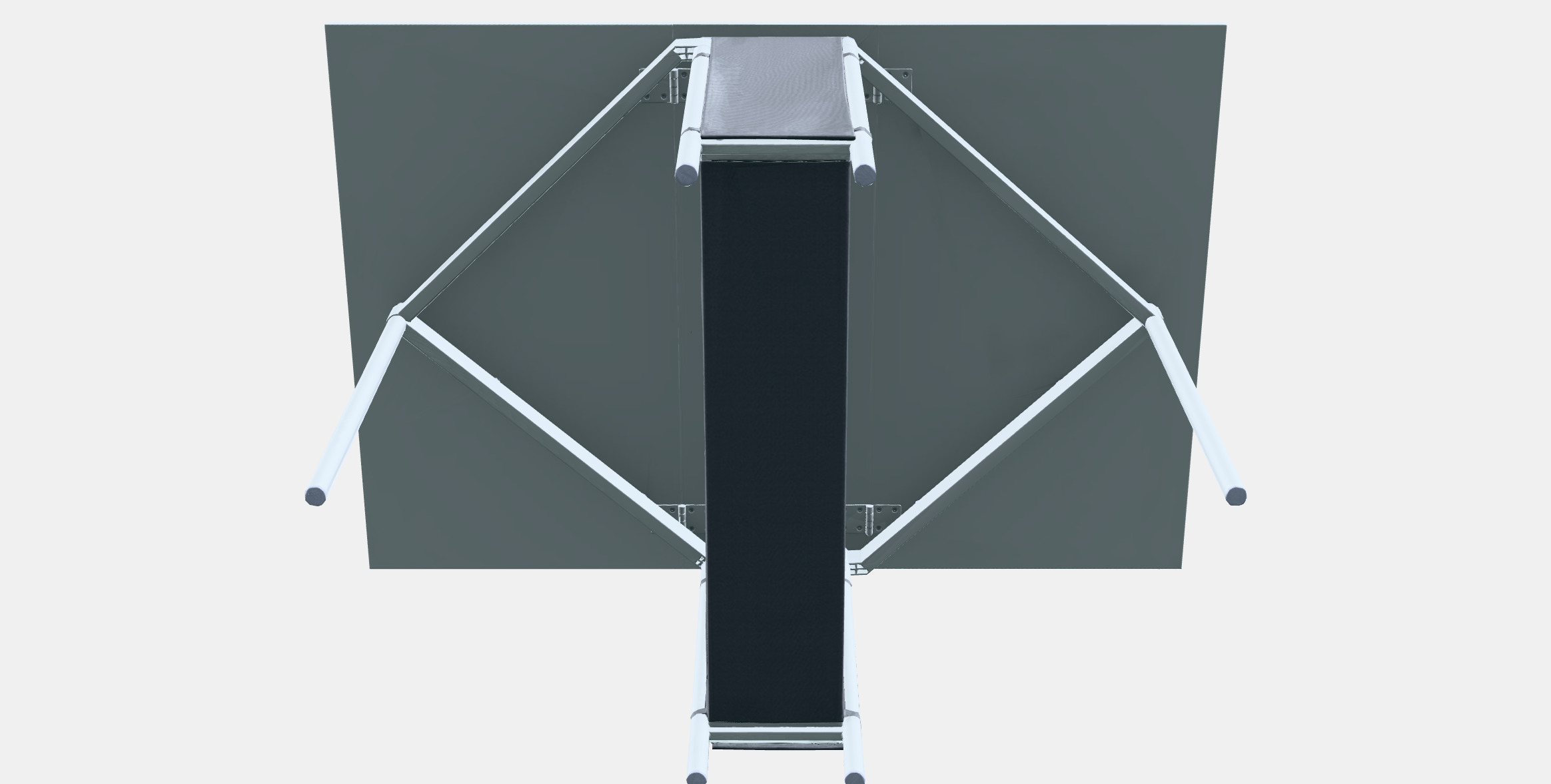 KALLHALL Gateleg table with storage Low-poly 3D model_10