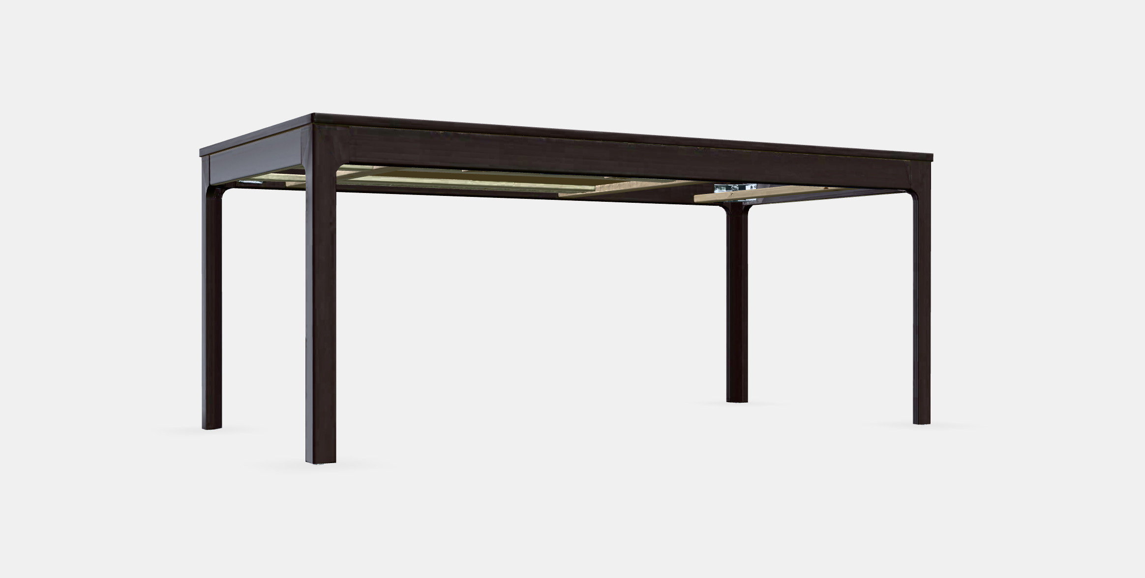 EKEDALEN Extendable table 10 Low-poly 3D model_9